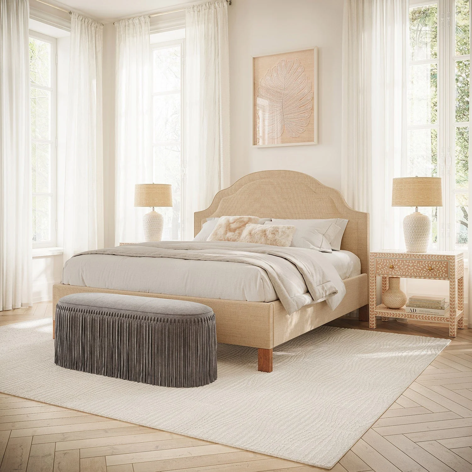 Alba Woven Wool Rug - Image 16