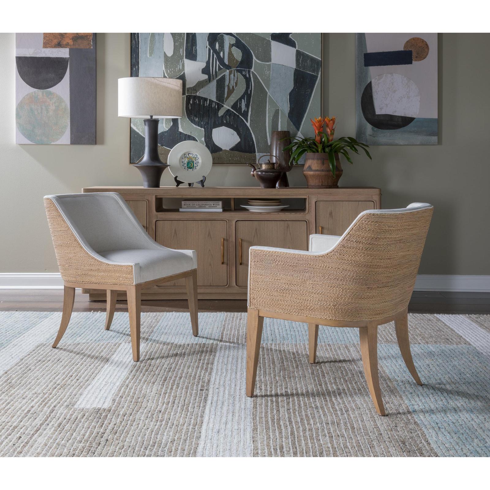 Artistica Home Simpatico Woven Side Chair - Image 3