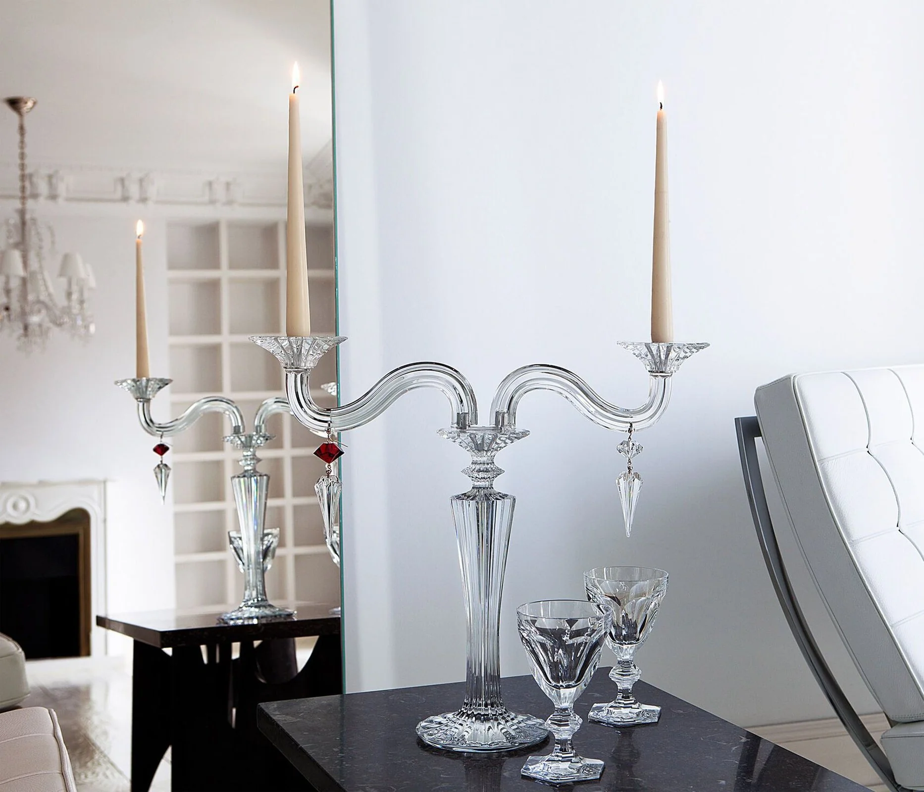 Baccarat Mille Nuits Candelabra - Image 2