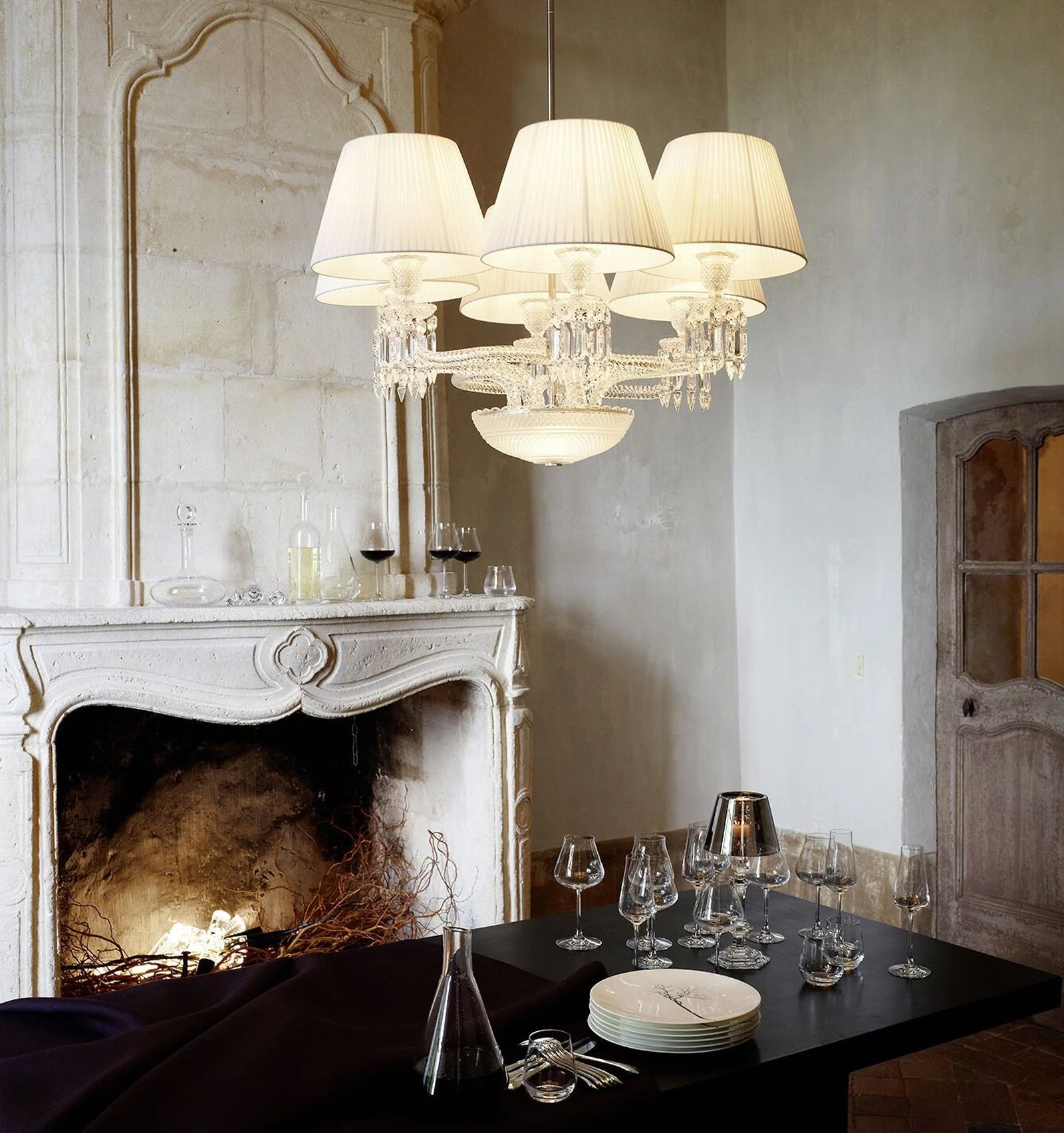 Baccarat Tourbillon Chandelier - Image 2
