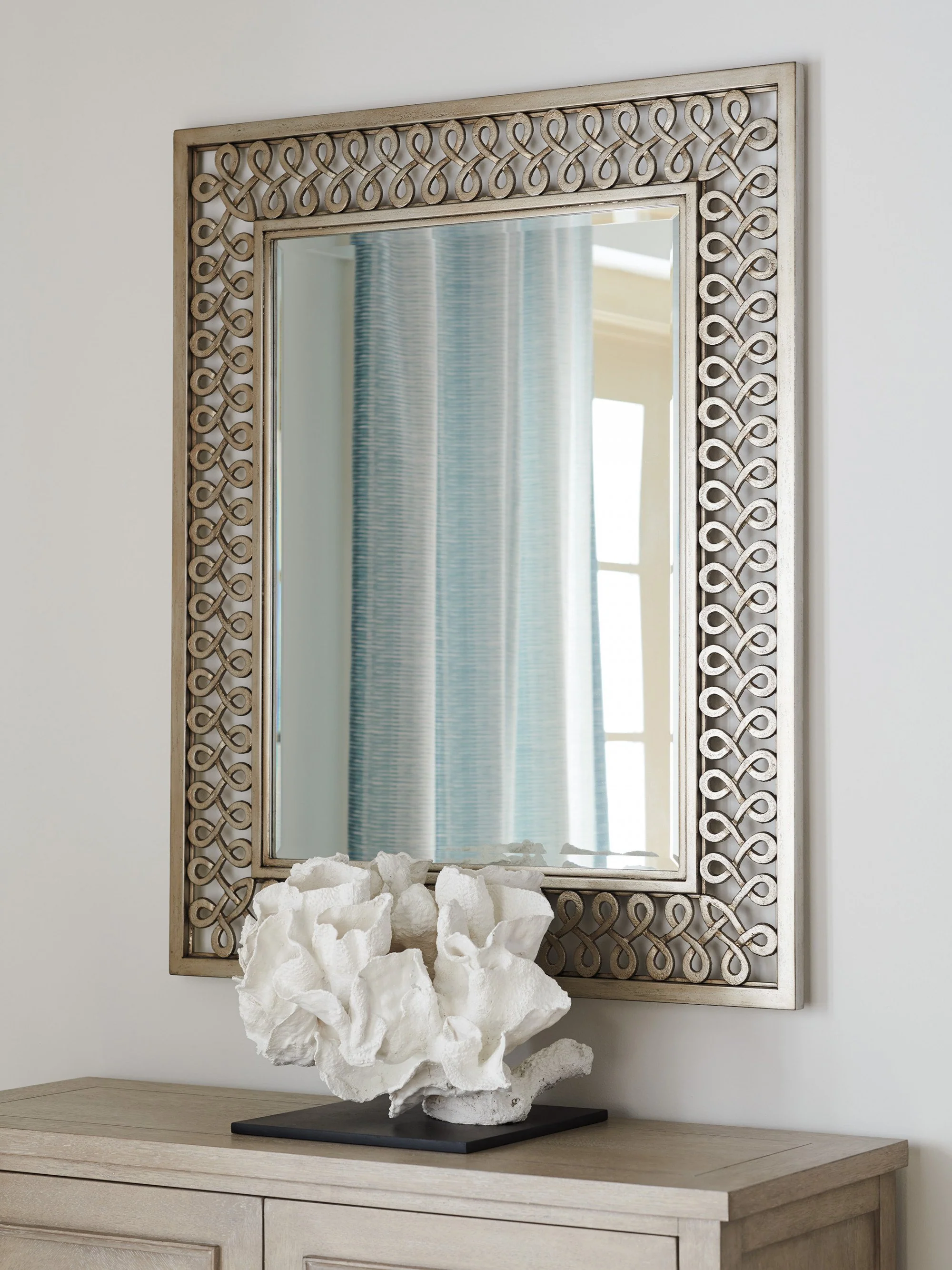 Barclay Butera Malibu Manzanita Metal Mirror - Image 2