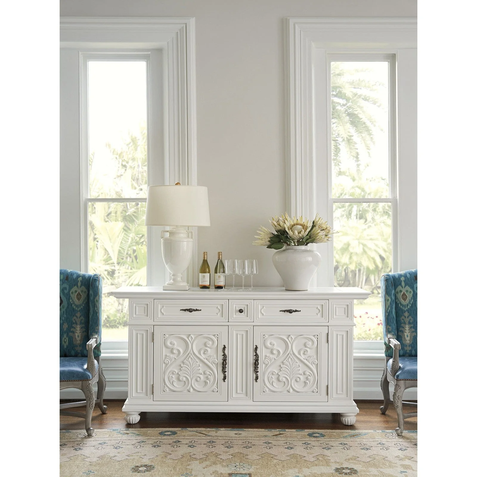Barclay Butera Villa Blanca Amalfi Buffet Clearance - Image 2