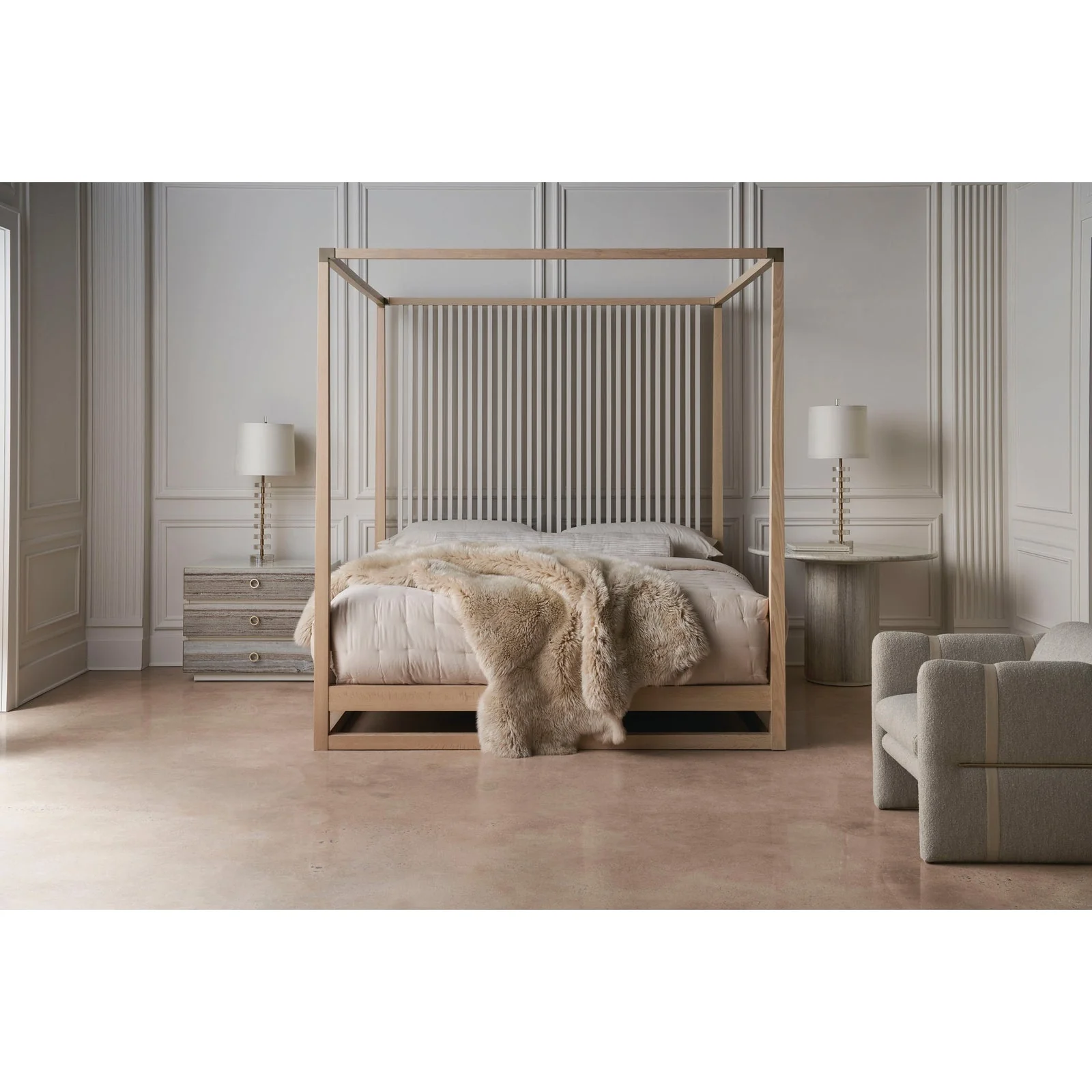Caracole Classic Bedrock Nightstand - Image 6