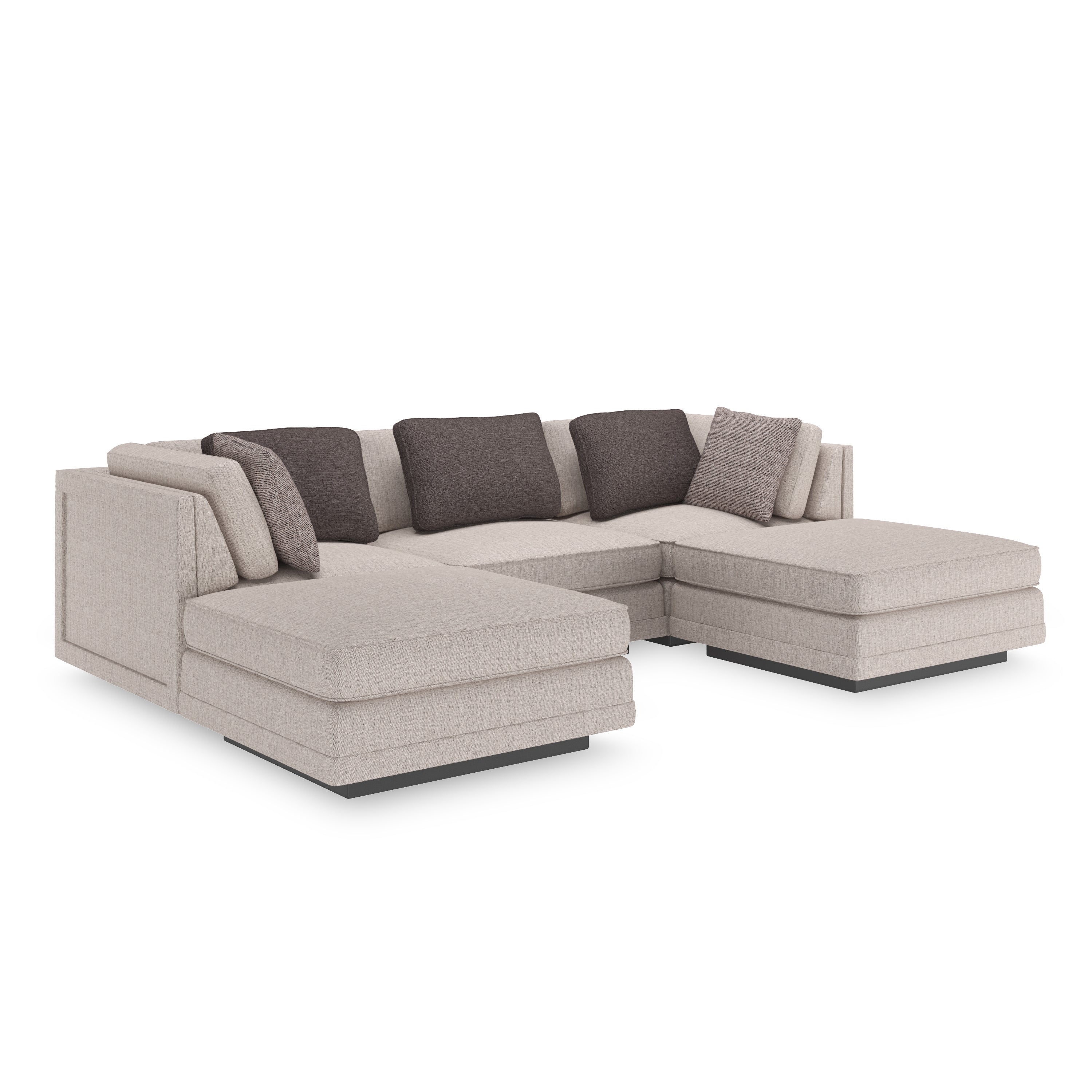 Caracole Modern Fusion Ottoman - Image 5
