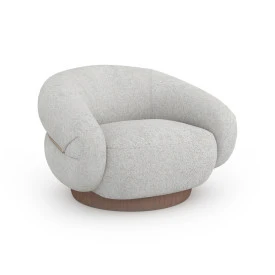 Caracole Smoosh Swivel Chair INV