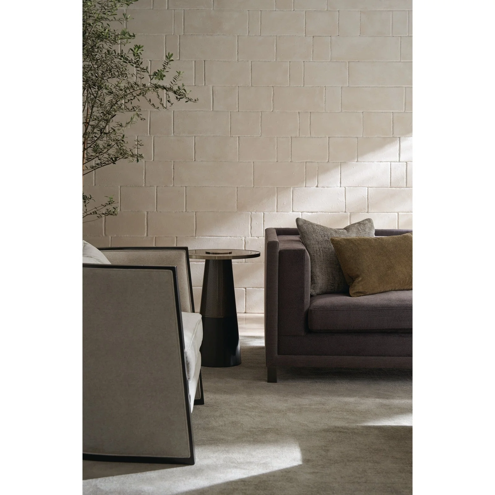 Caracole Upholstery Cut Away Accent Chair - Image 3