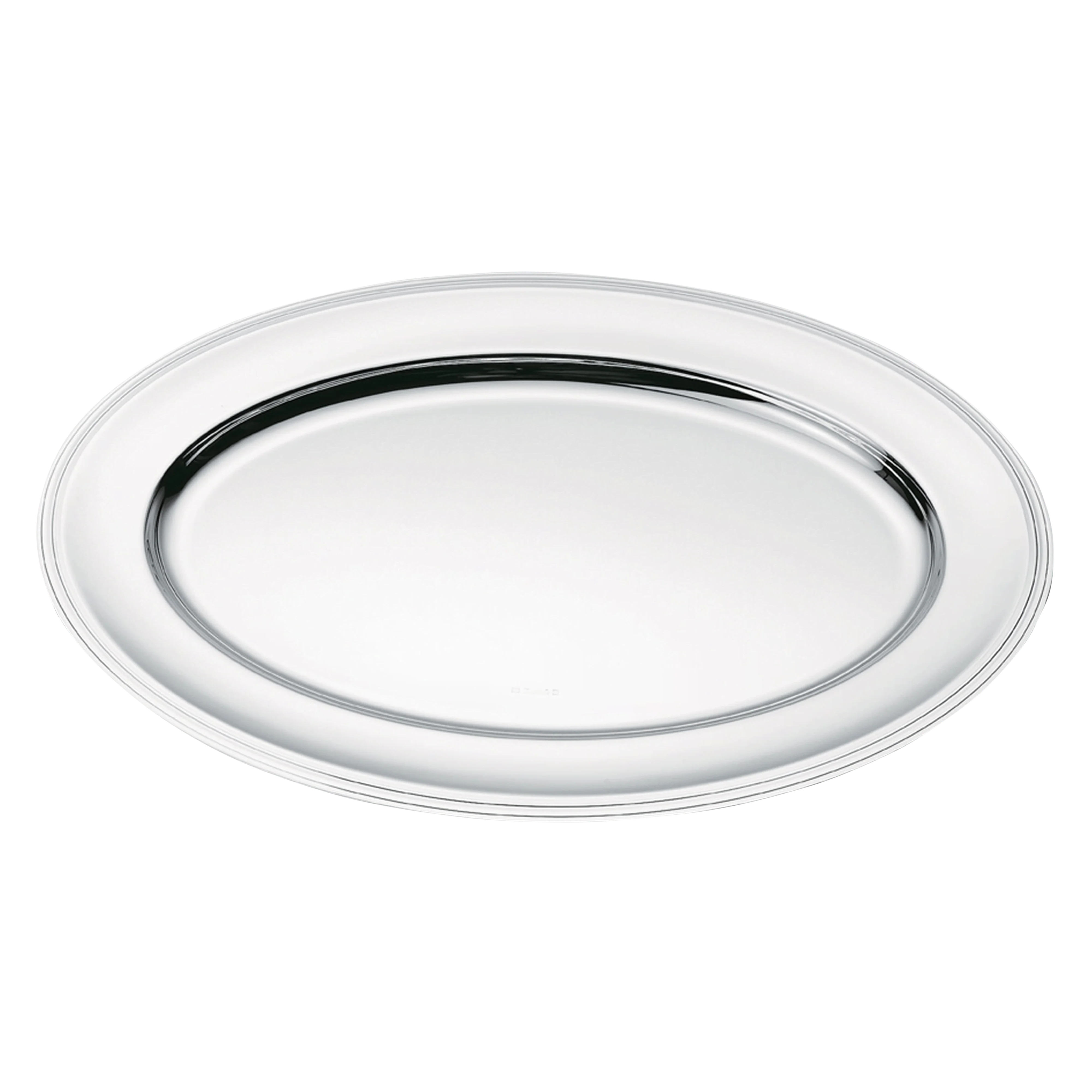 Christofle Albi Silver Plated Oval Platter 45 Cm