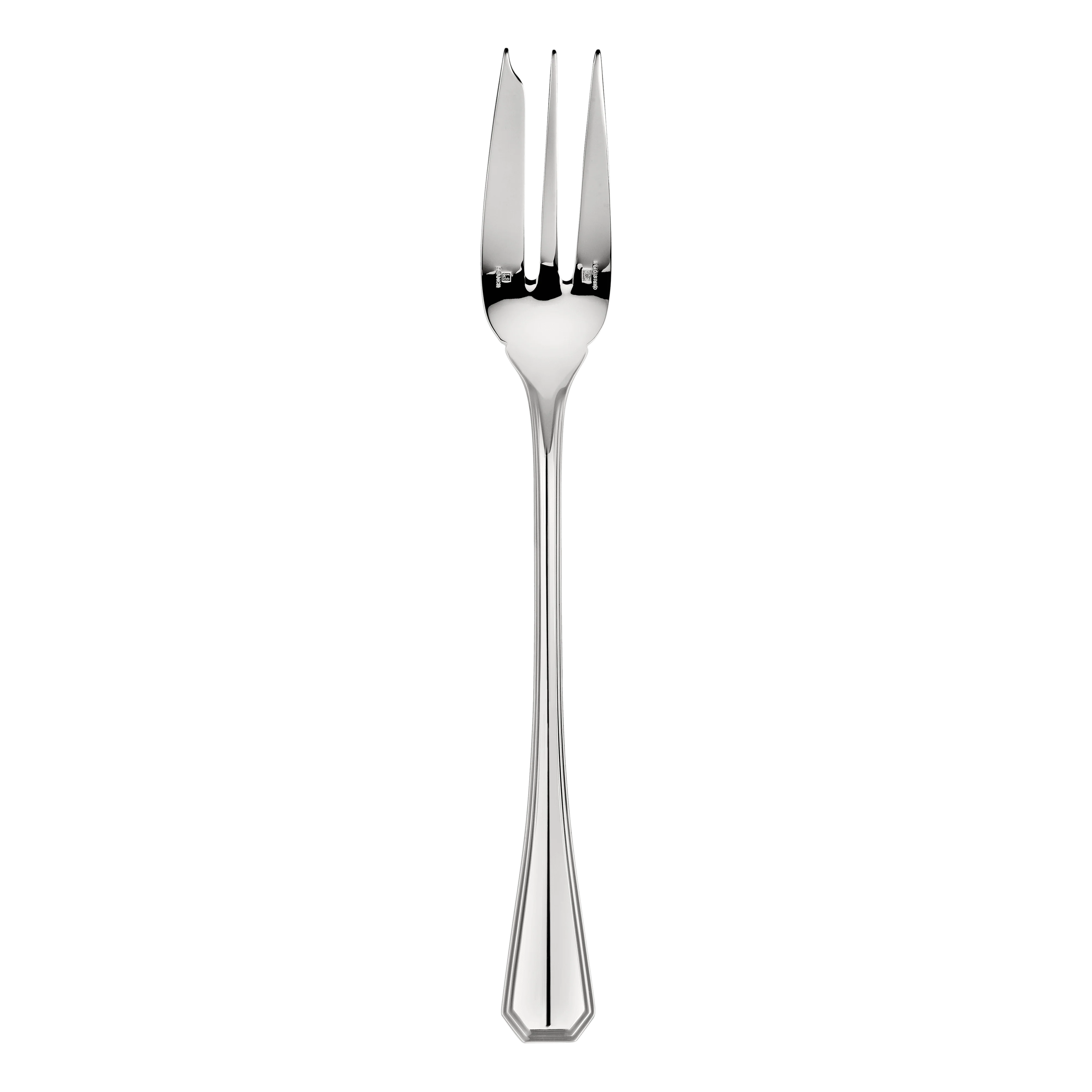 Christofle America Silver Plated Serving Fork