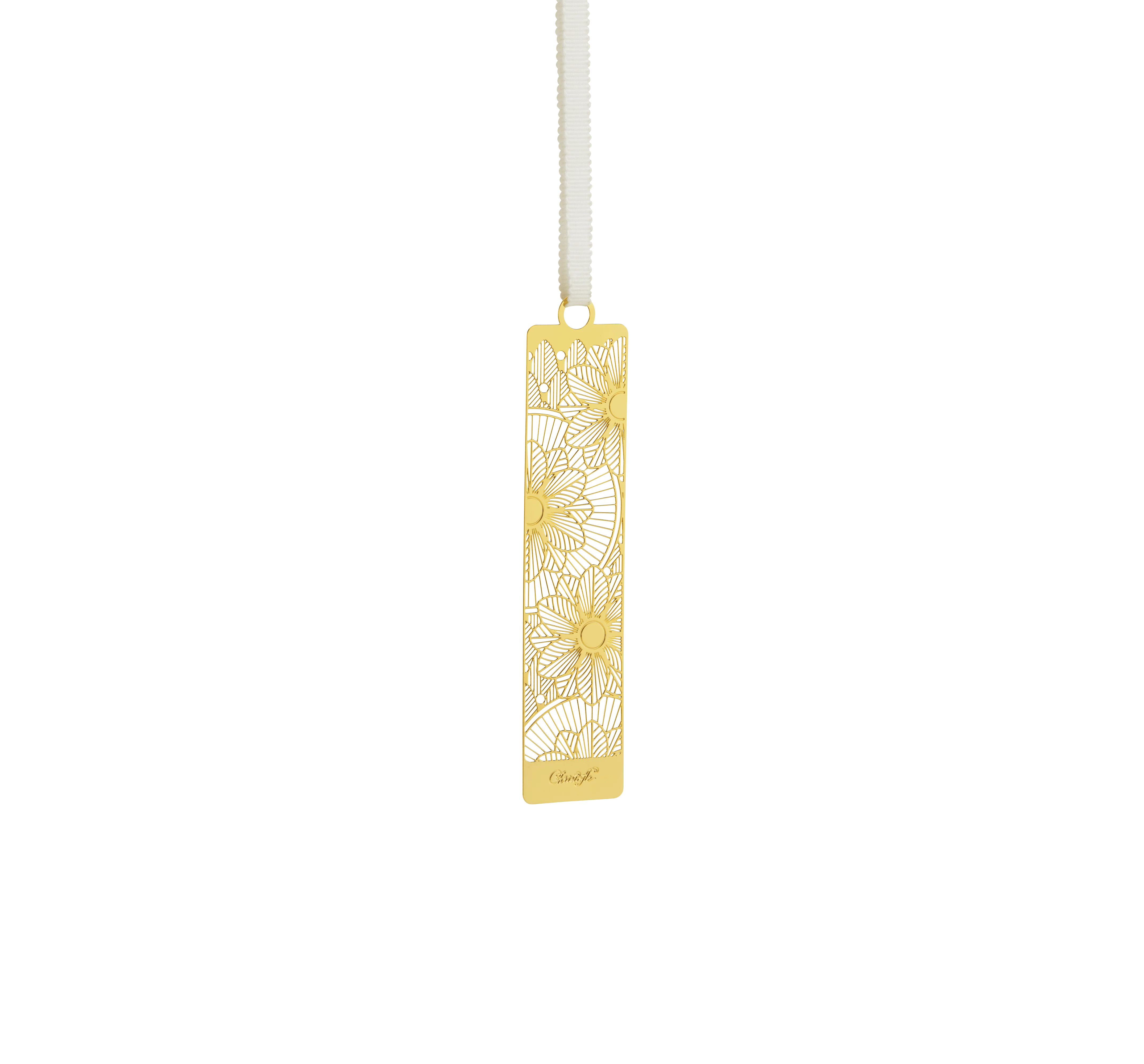 Christofle Malmaison Impériale Gilded Metal Bookmark - Image 4