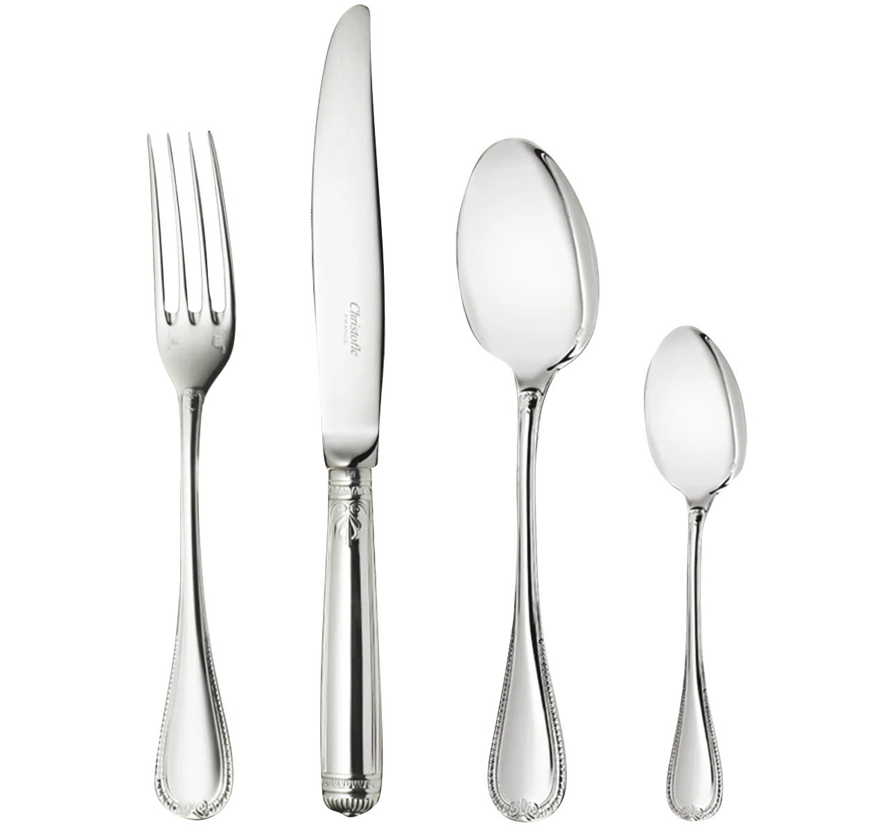 Christofle Malmaison Silver Plated Cutlery Set - Image 12