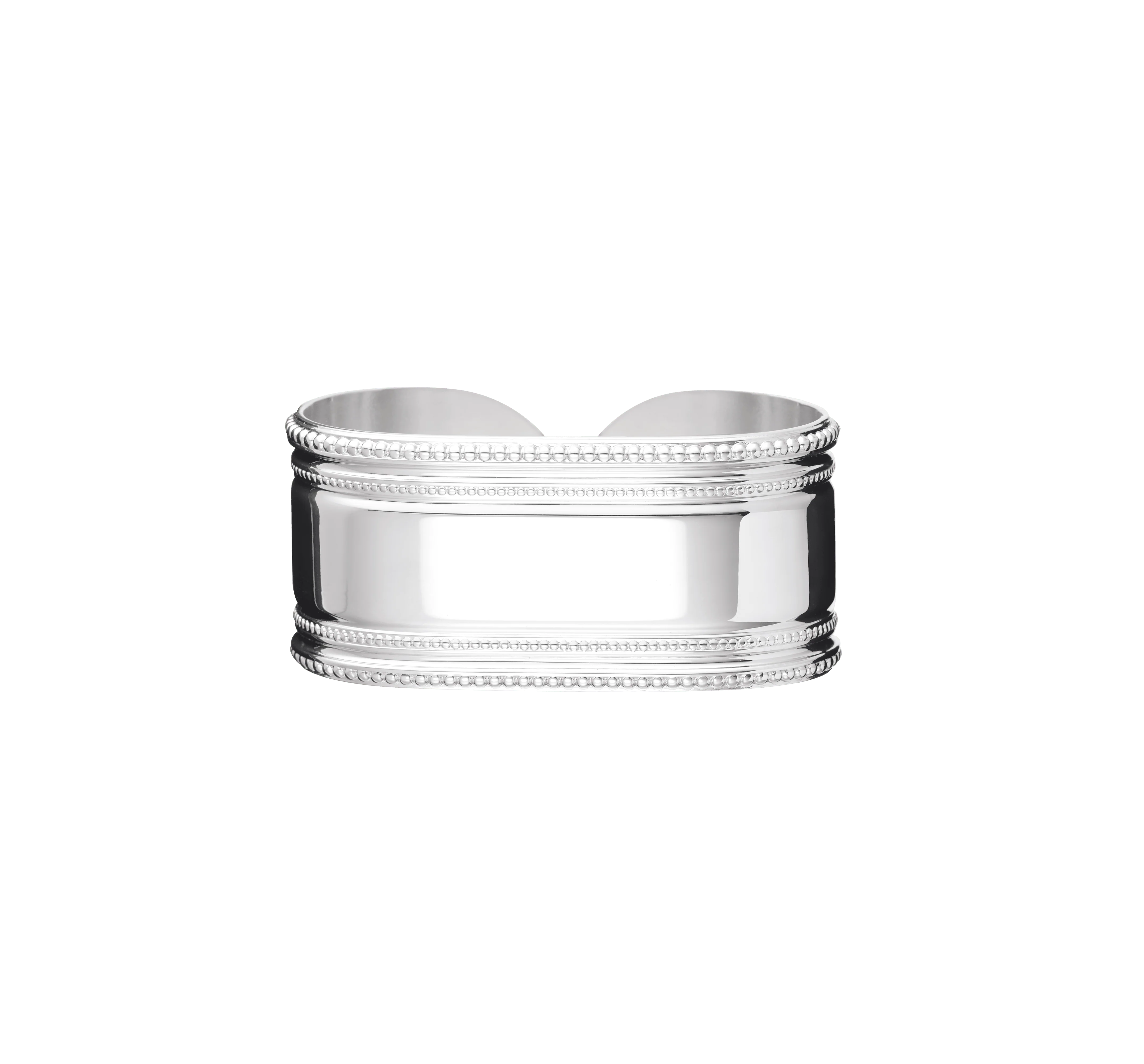 Christofle Marie-Rose Silver Plated Napkin Ring Open Marie-Rose