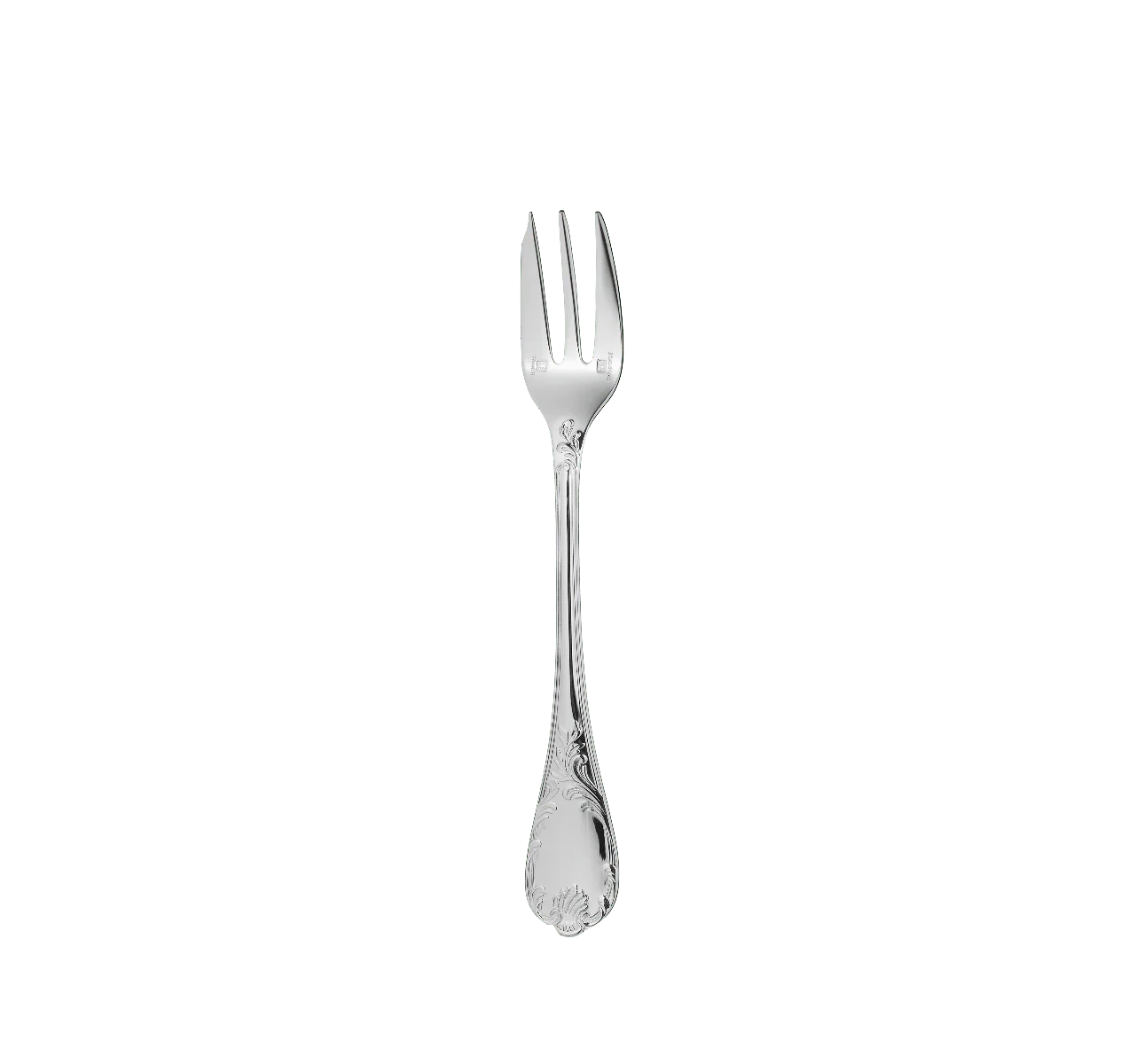 Christofle Marly Silver Plated Cake Fork - Image 3