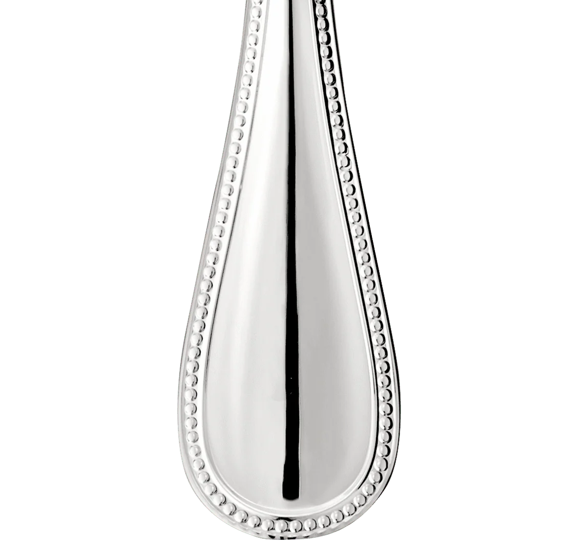 Christofle Perles Silver Plated Sauce Spoon - Image 2