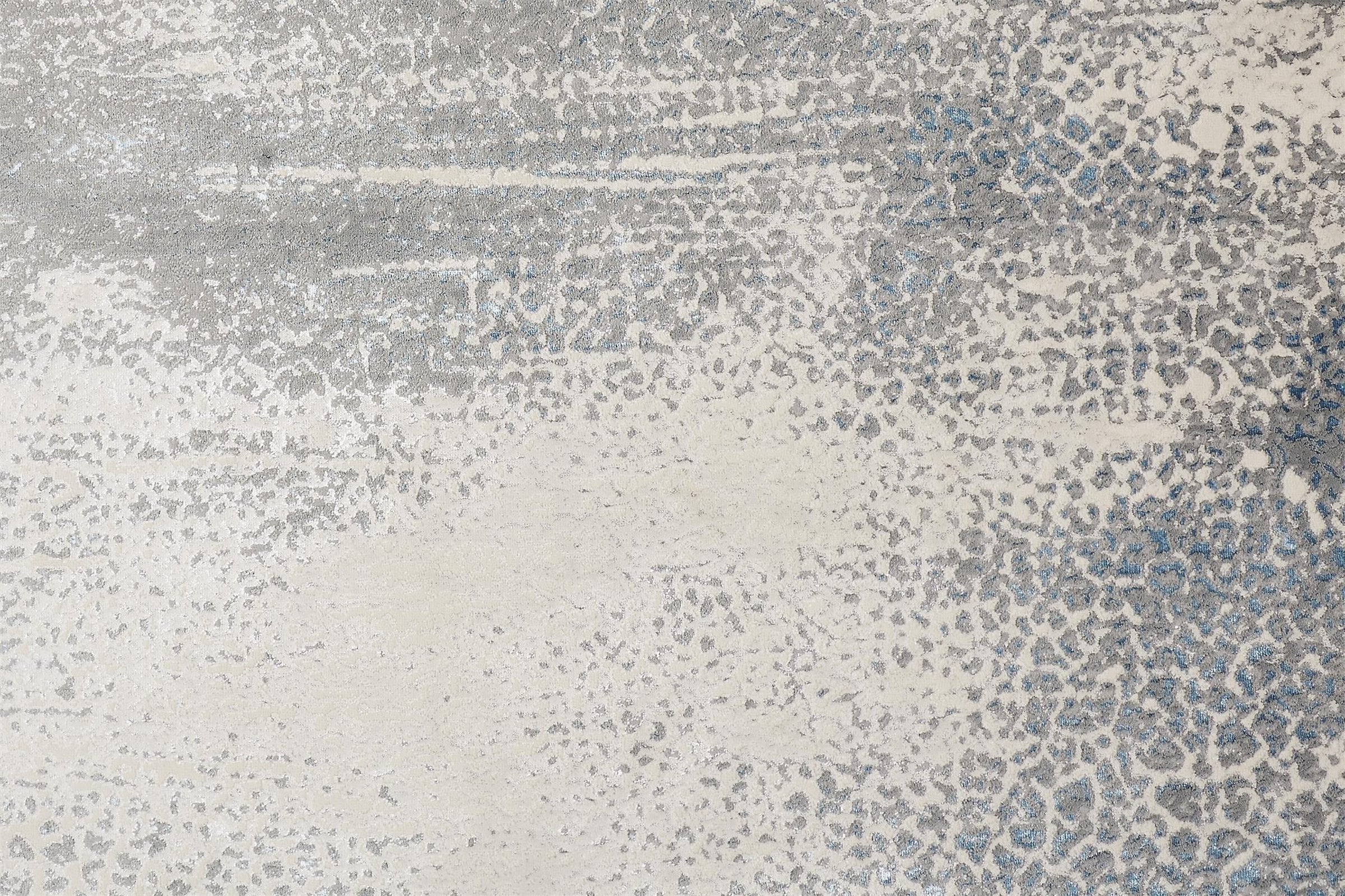Feizy Azure 3401F Rug in Ivory / Silver - Image 4