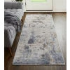 Feizy Laina 39GHF Transitional Abstract in Ivory/Gray/Blue - Image 10