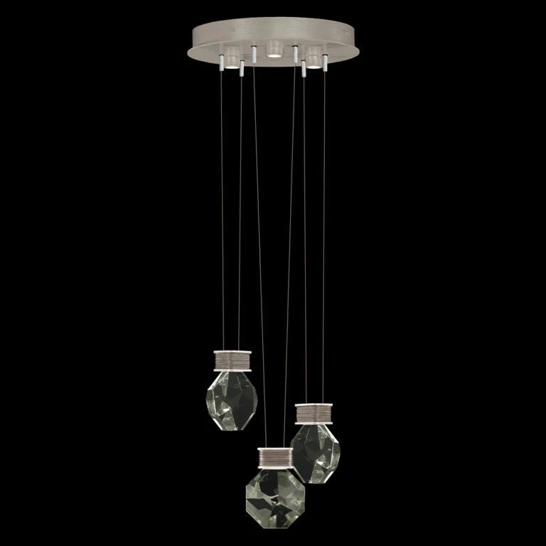 Fine Art Handcrafted Lighting Aria 16" Round Pendant 444 - Image 4
