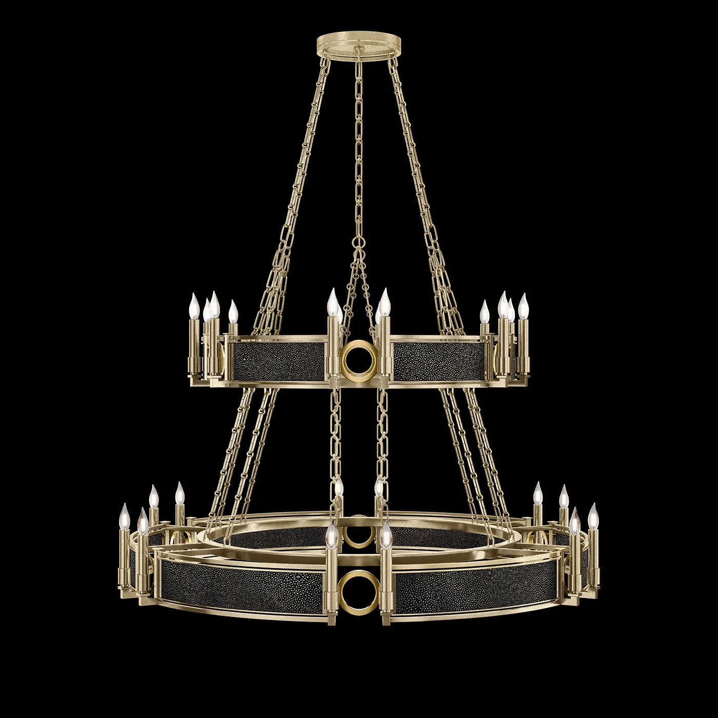 Fine Art Mirage 50"W Round Chandelier - Image 27