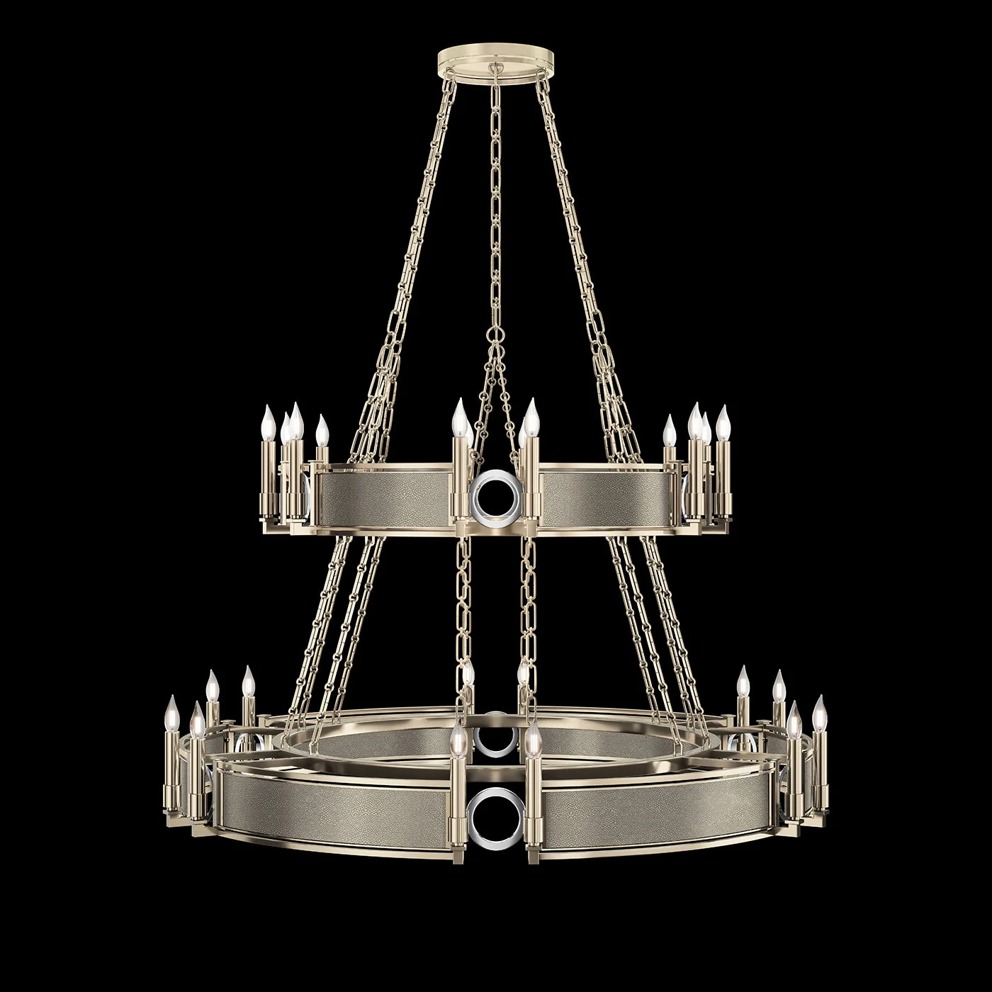 Fine Art Mirage 50"W Round Chandelier - Image 35
