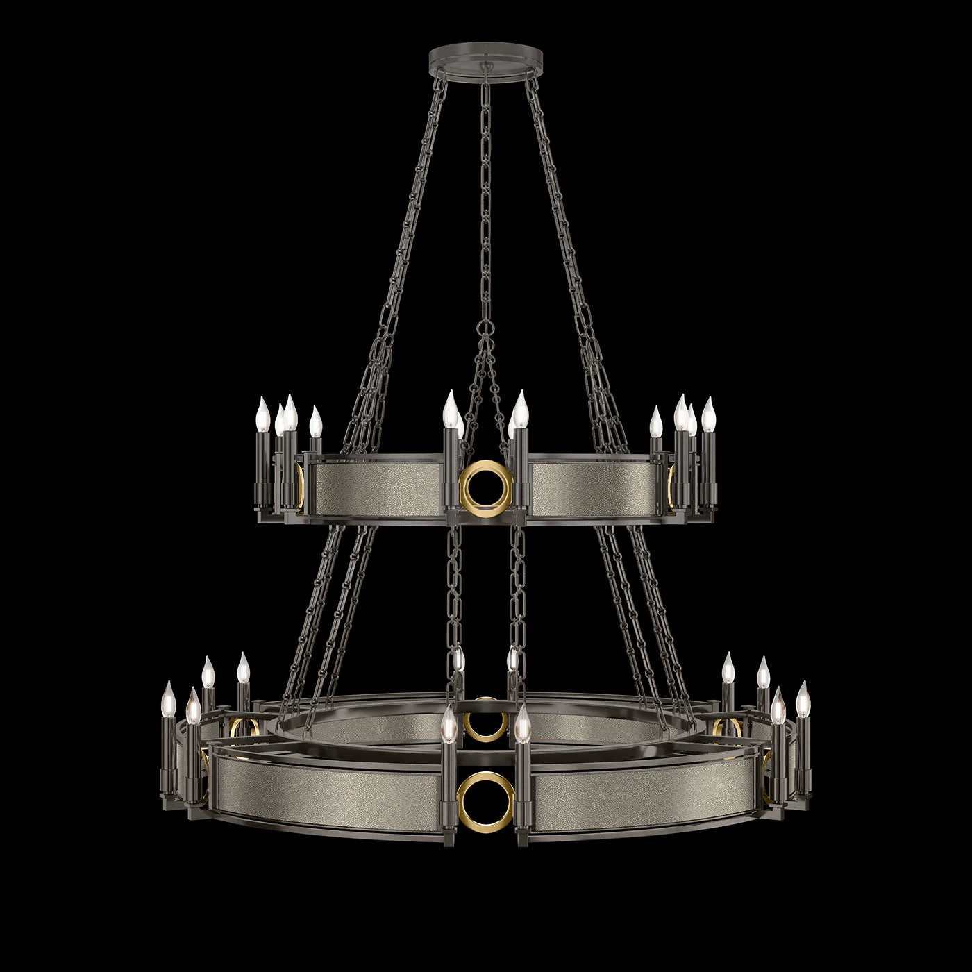 Fine Art Mirage 50"W Round Chandelier - Image 38