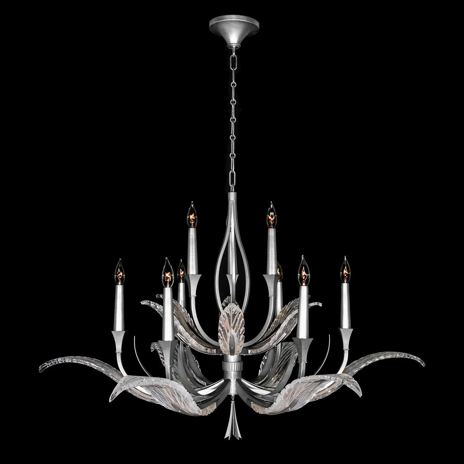 Fine Art Plume 45" Round Chandelier - Image 5