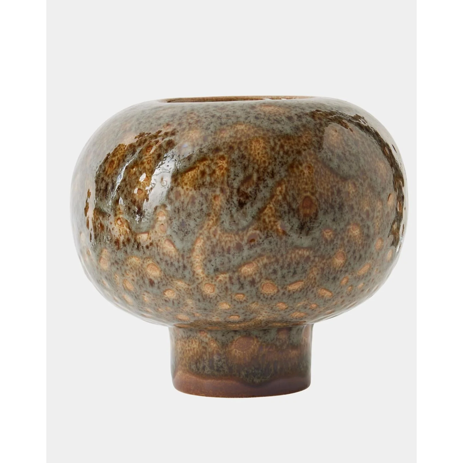 Global Views Allium Gray Splotch Vase - Image 6