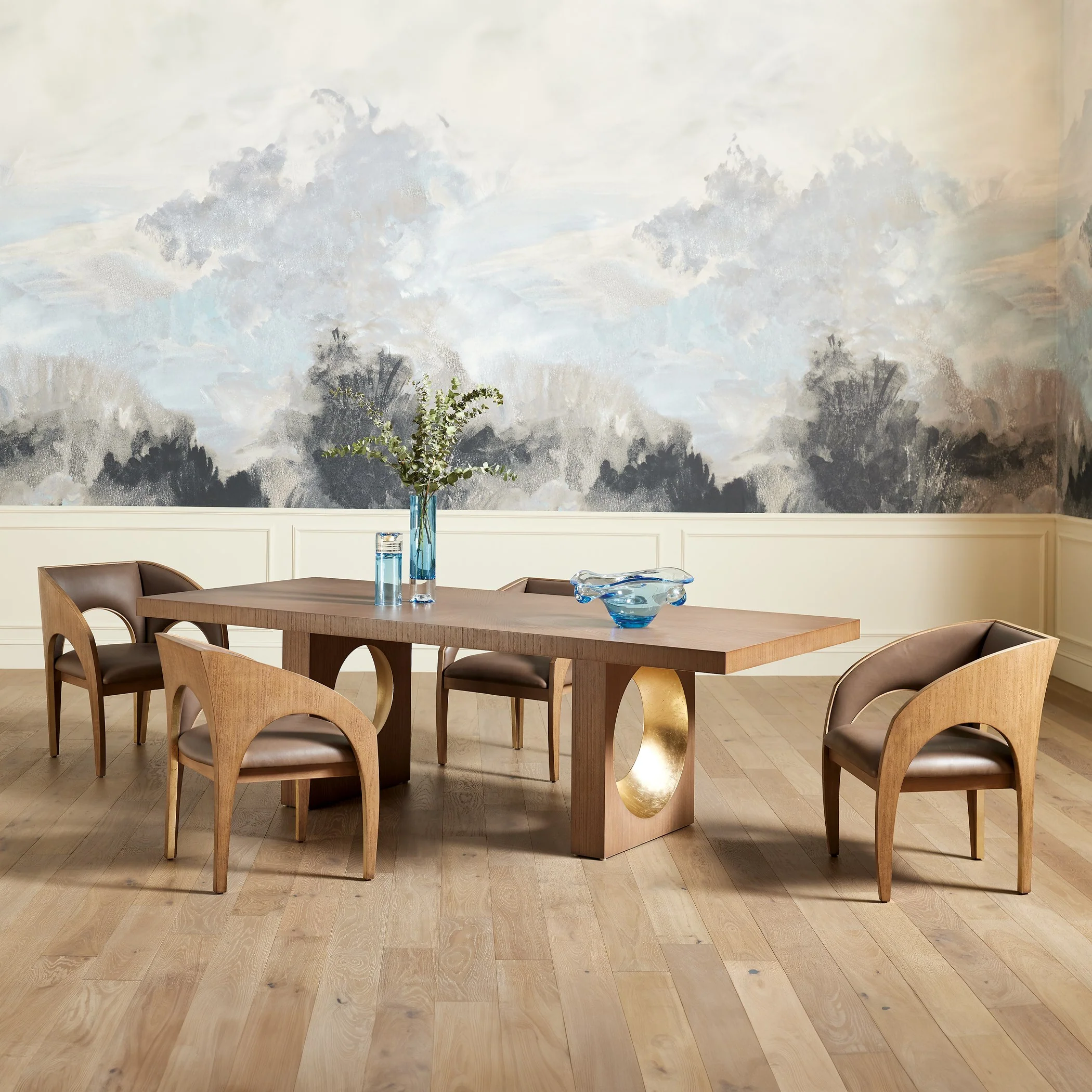 Global Views Champagne Arches Dining Chair - Image 8