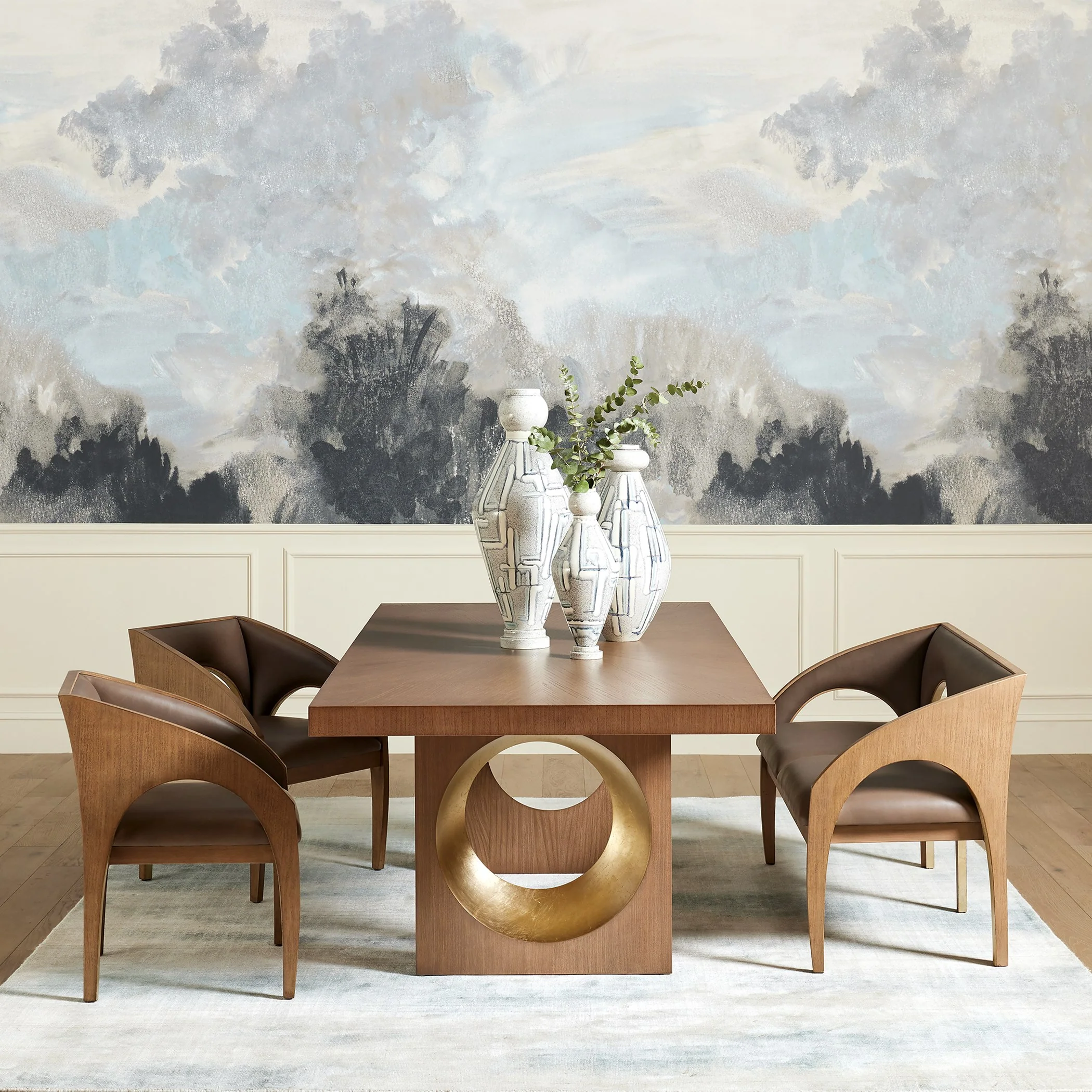 Global Views Champagne Arches Dining Chair - Image 9
