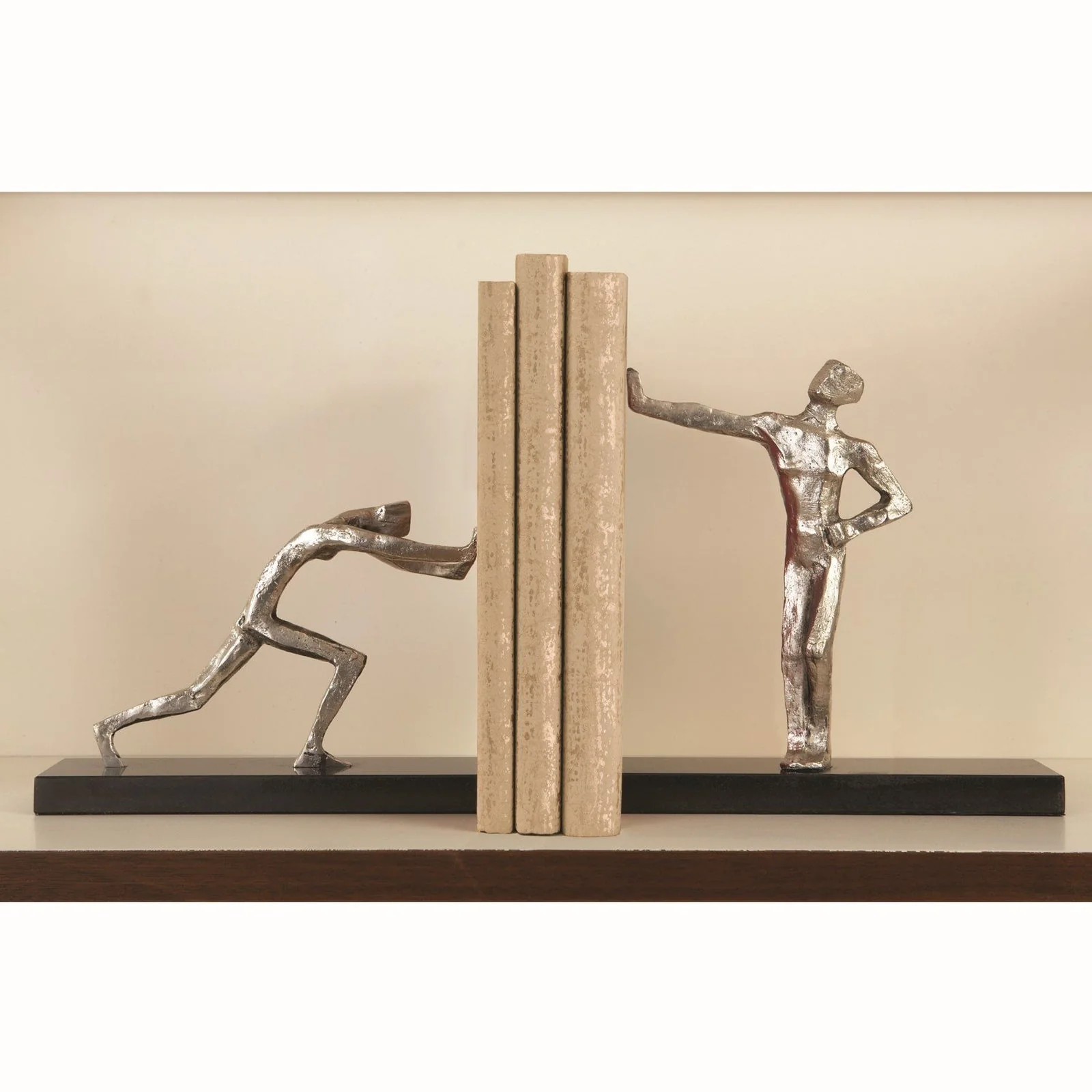 Global Views Blockhead Bookends Set
