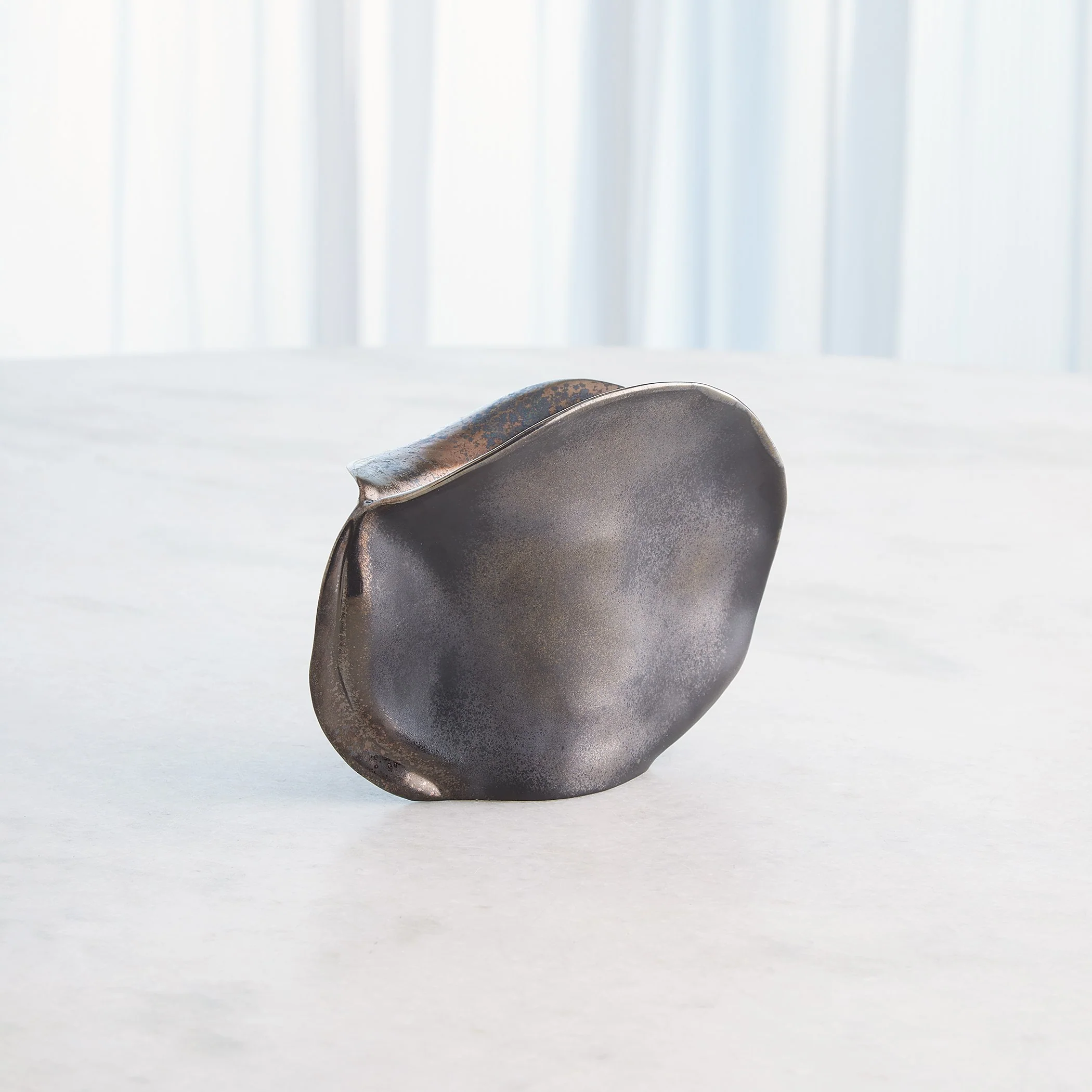 Global Views Reactive Bronze Bocca Vase - Image 4