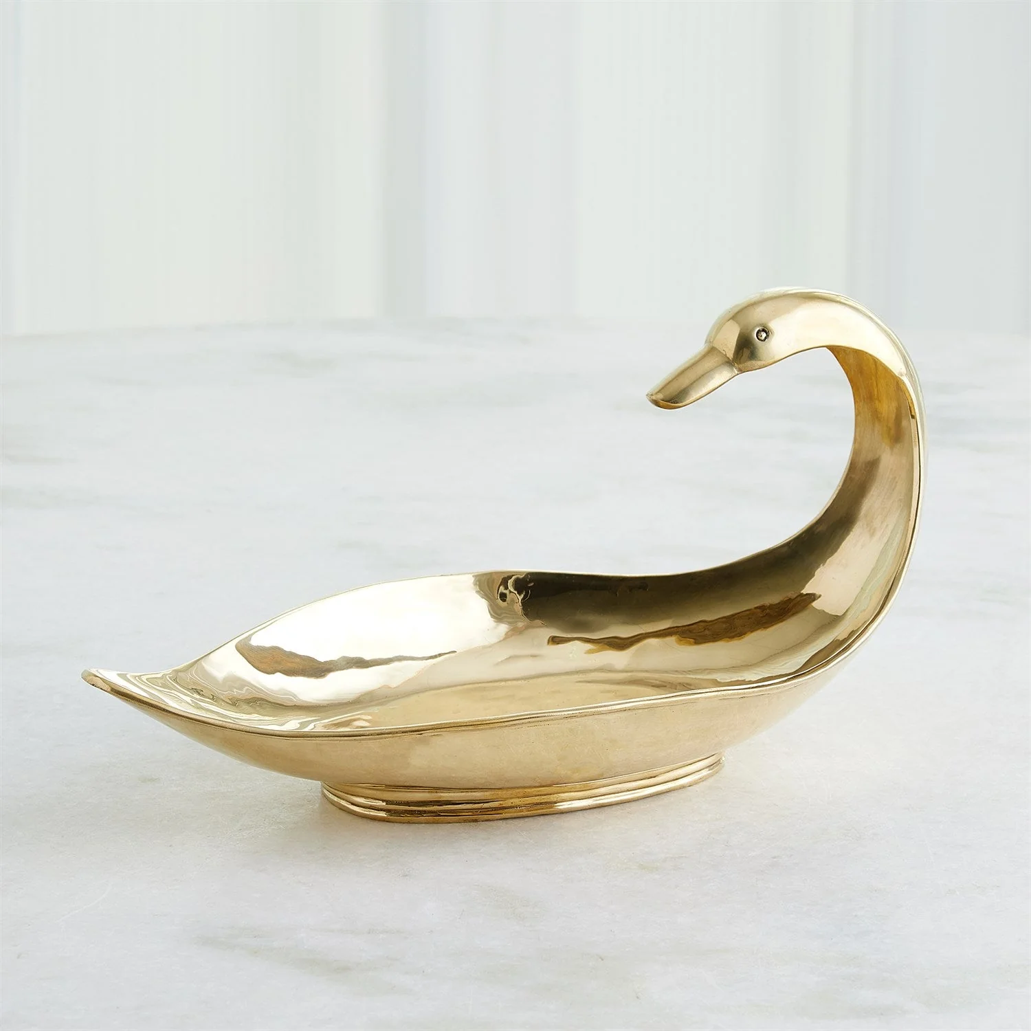 Global Views Brass Duck Bowl Polished - Image 4