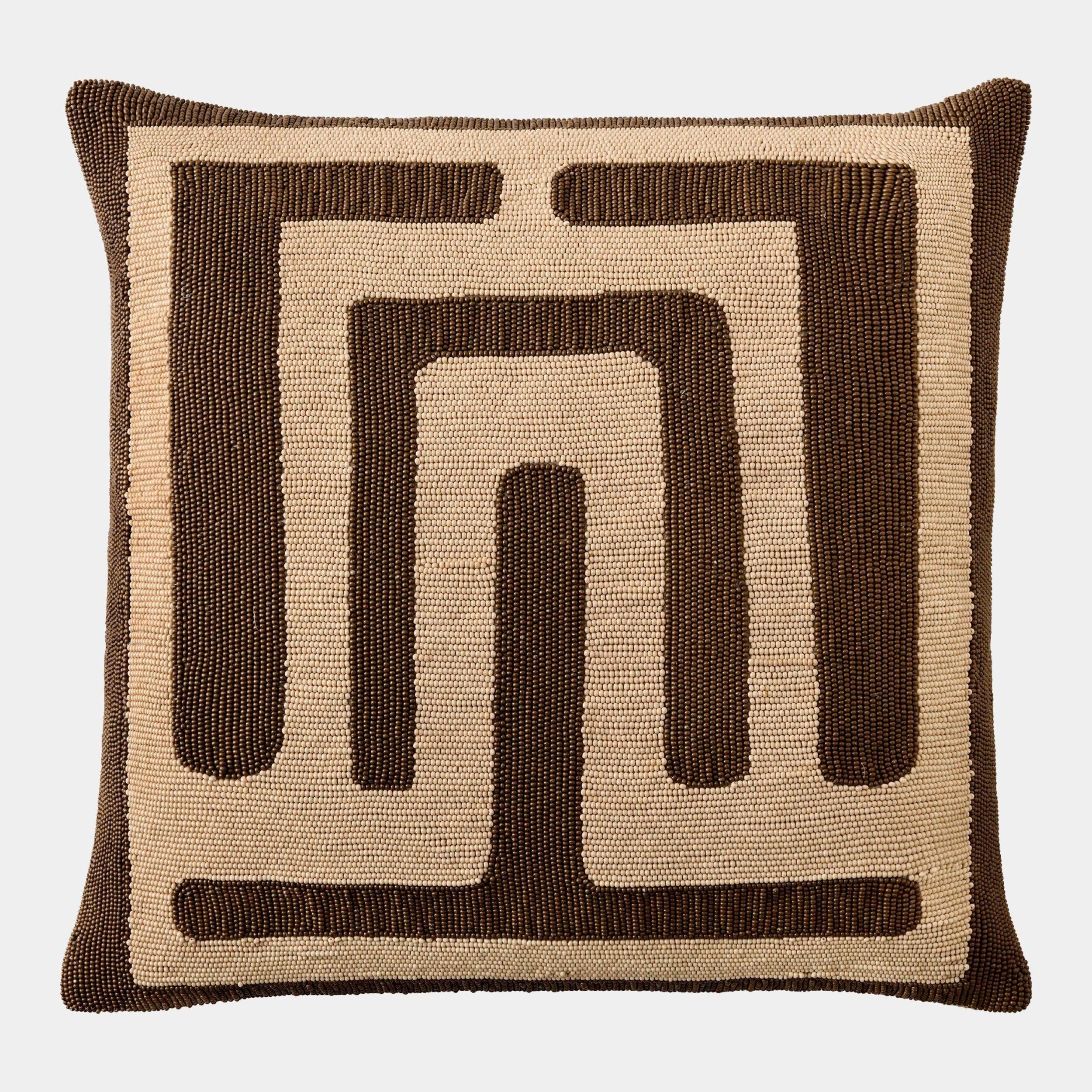 Global Views Carthago Beaded Pillow - Image 12