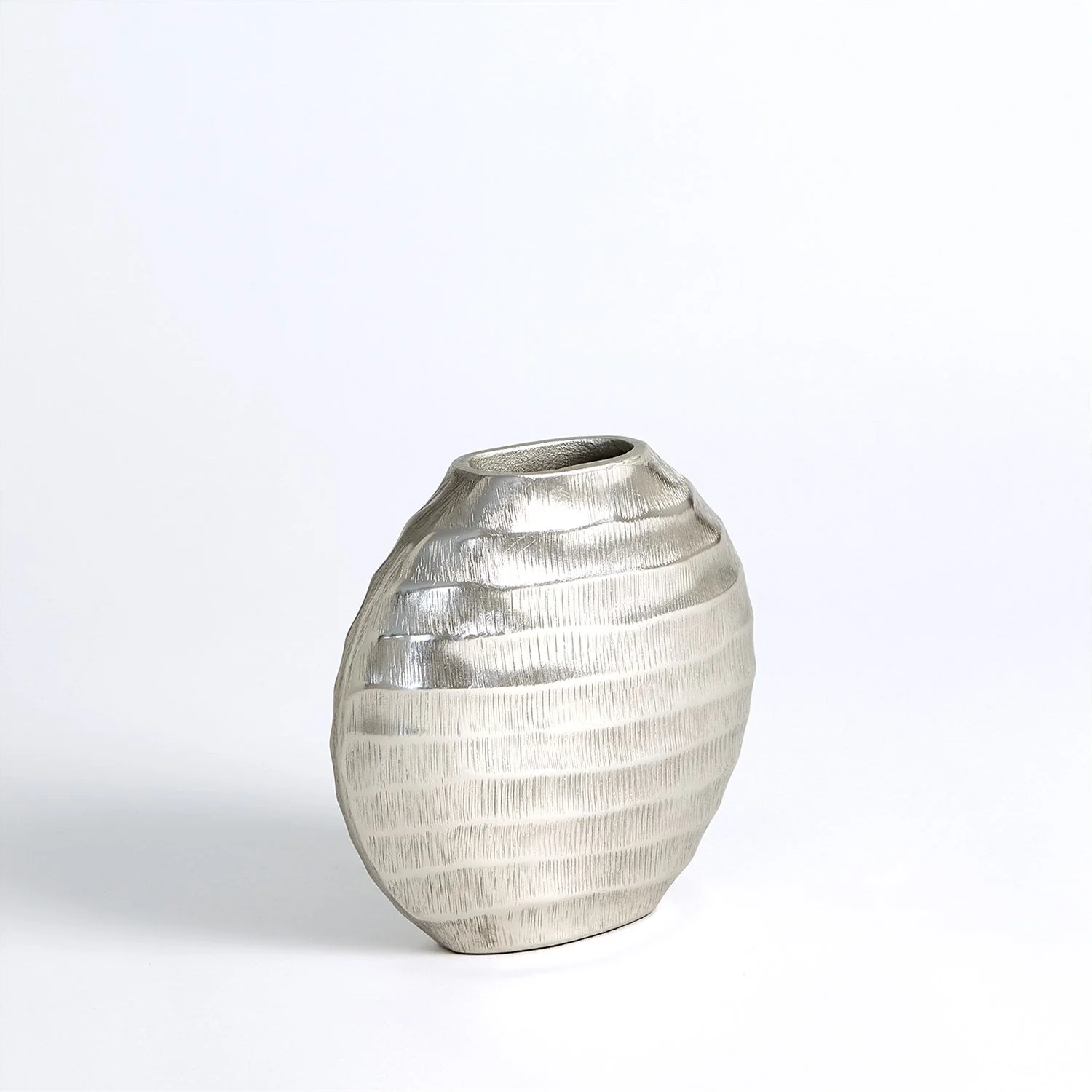 Global Views Chased Oval Vase - Image 9