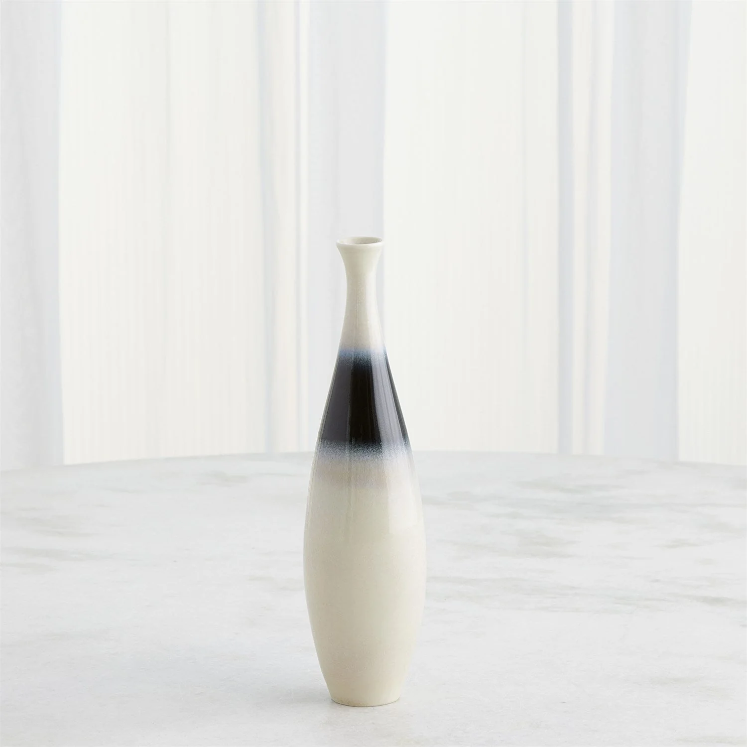 Global Views Cobalt Banded Bottle - Image 5