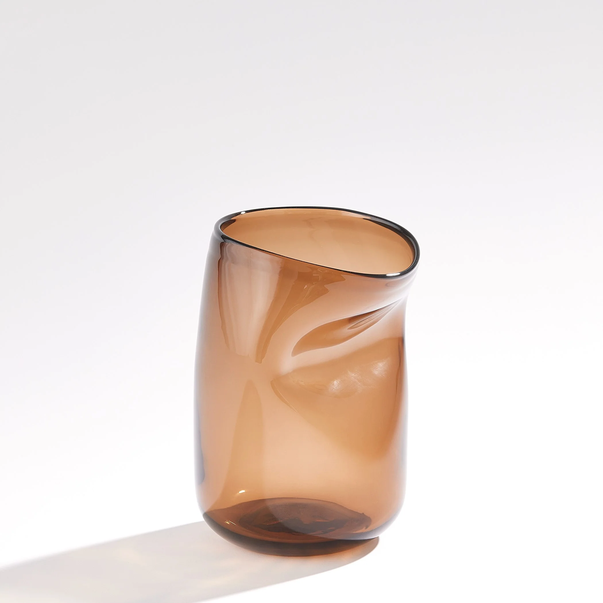 Global Views Tobacco Contour Vase - Image 2