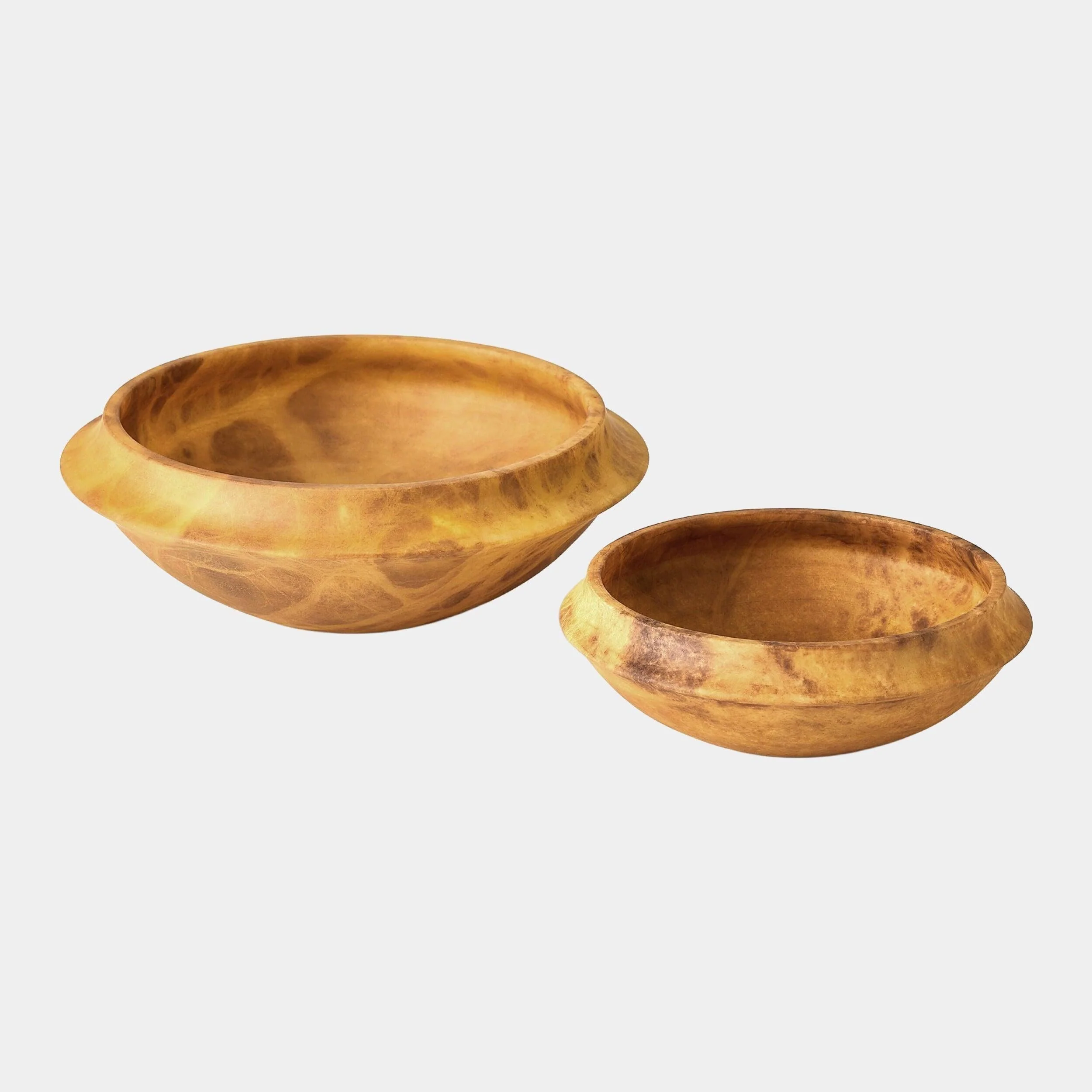 Global Views Cove Edge Alabaster Bowl Clearance - Image 2
