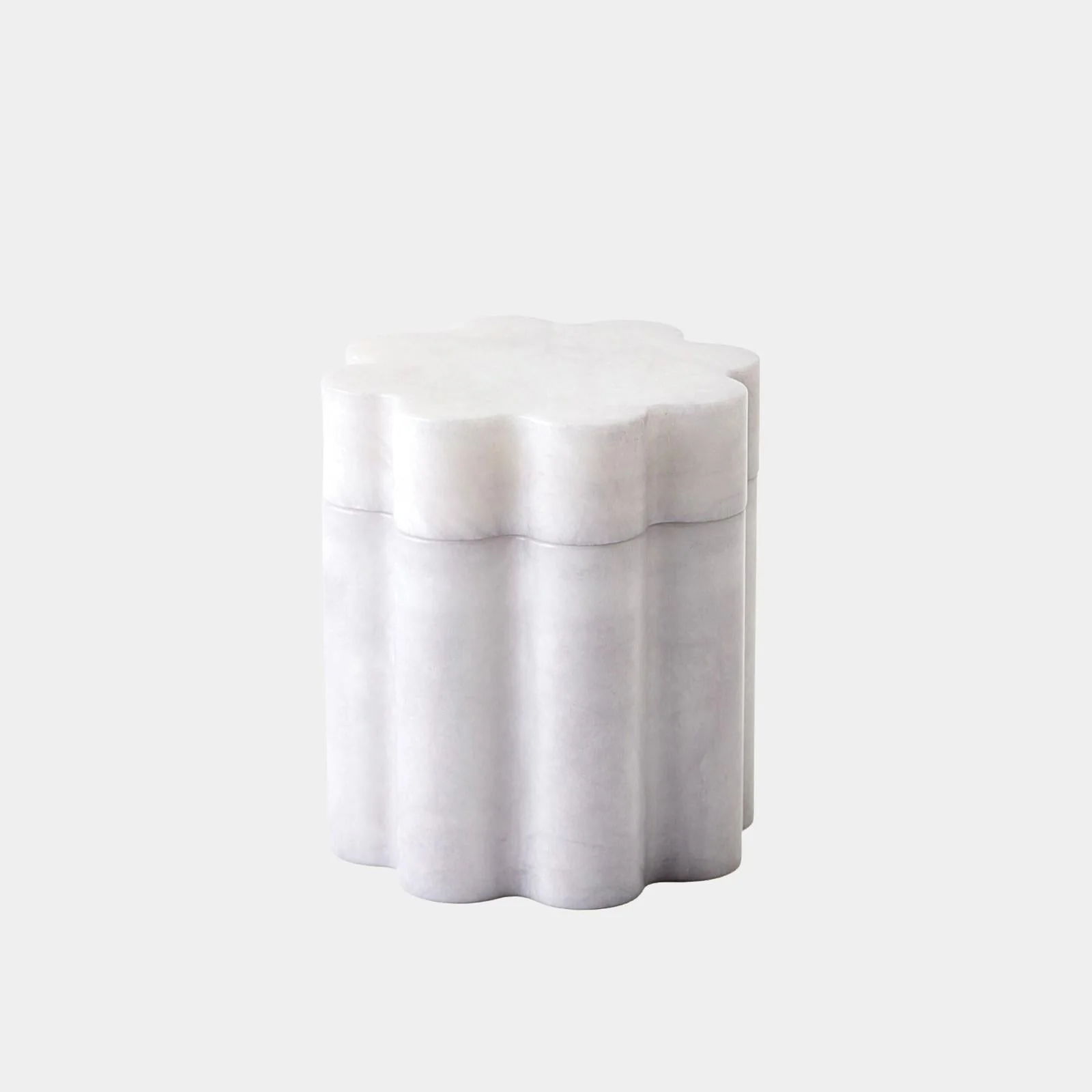 Global Views Cumulus Alabaster Tall Box - Image 11