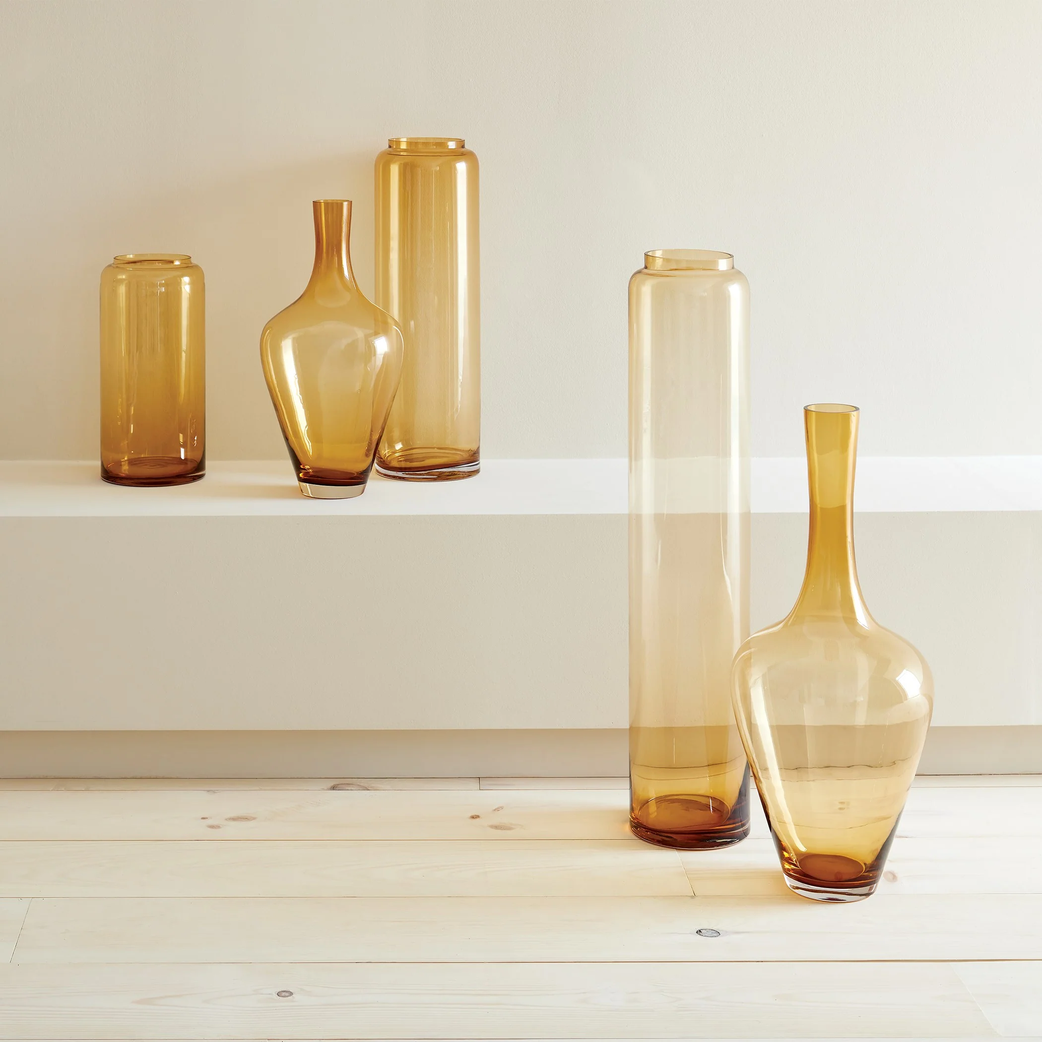 Global Views Datum Vase Caramel - Image 5