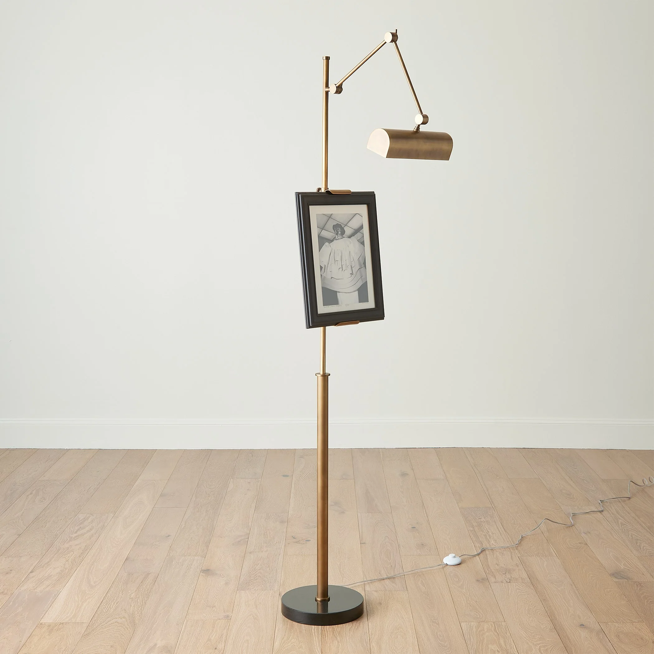 Global Views Brass Display Floor Lamp - Image 10