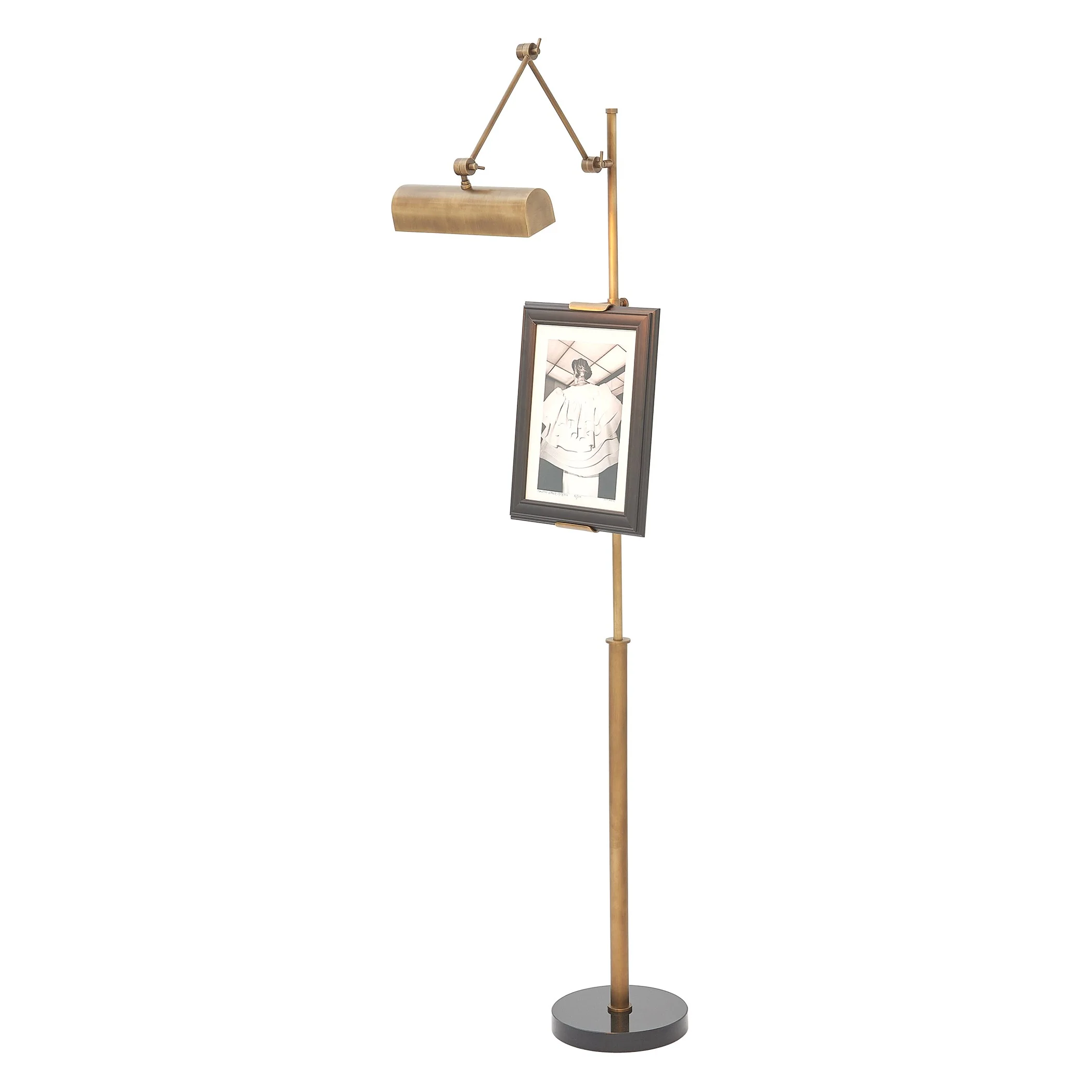 Global Views Brass Display Floor Lamp - Image 11