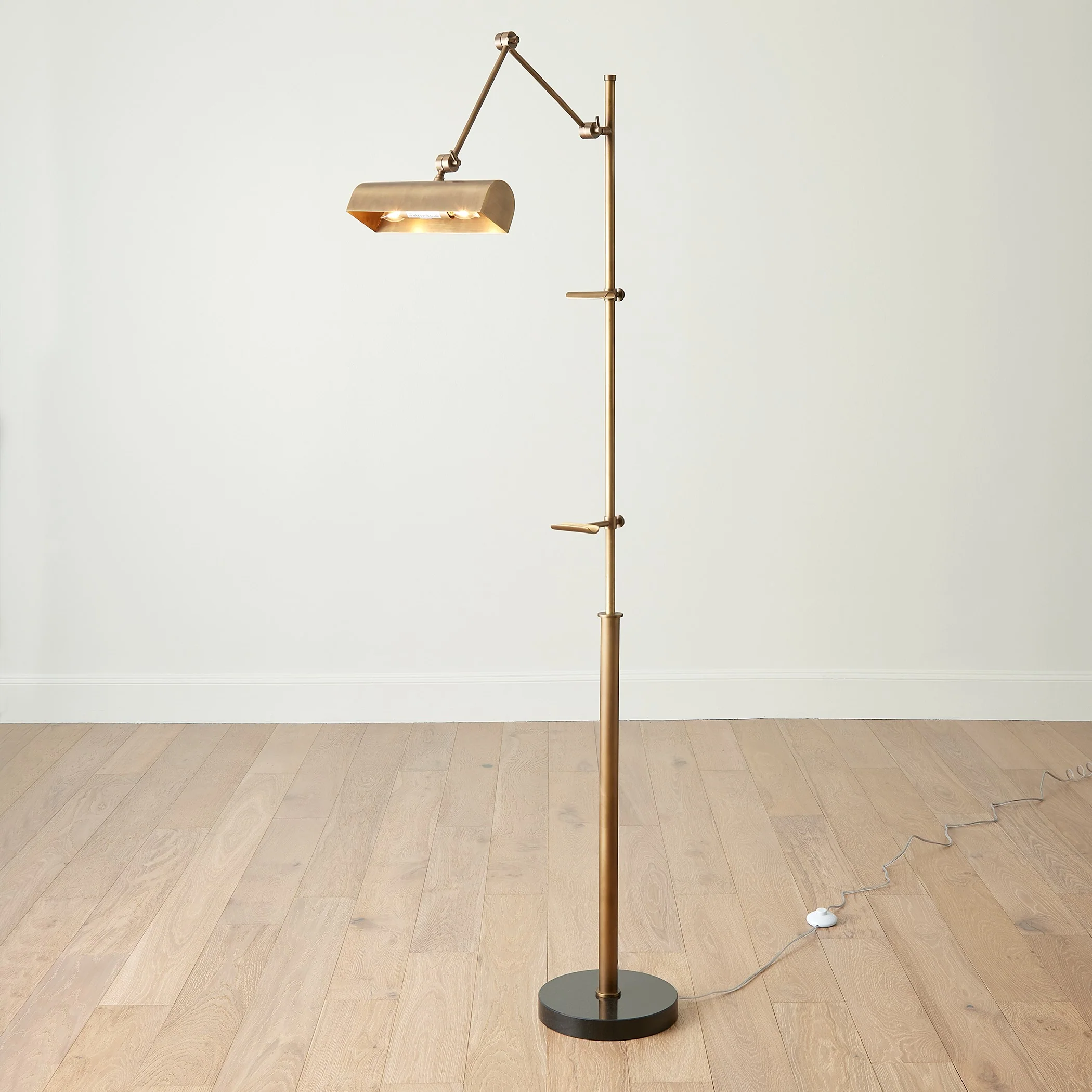 Global Views Brass Display Floor Lamp - Image 5