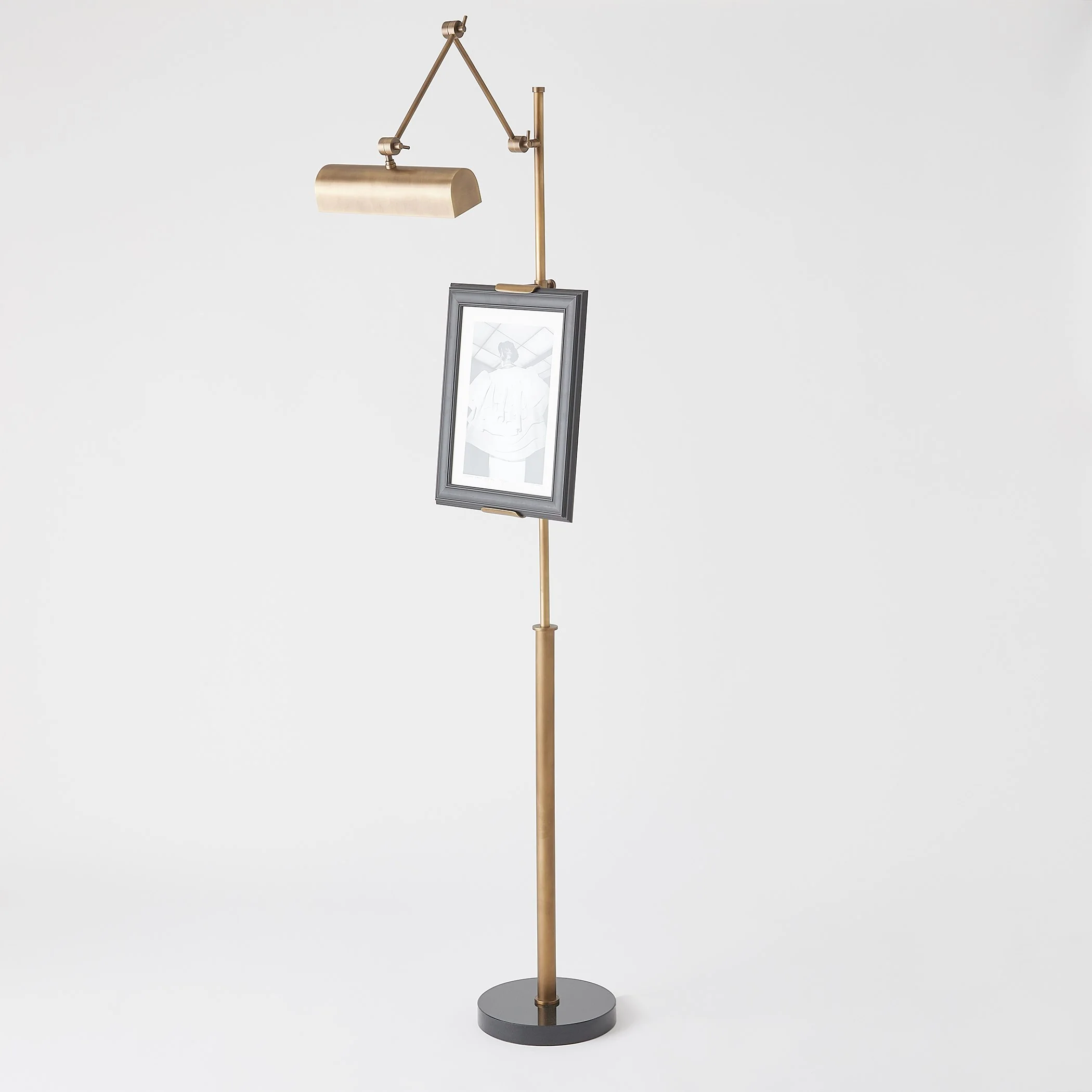 Global Views Brass Display Floor Lamp - Image 7