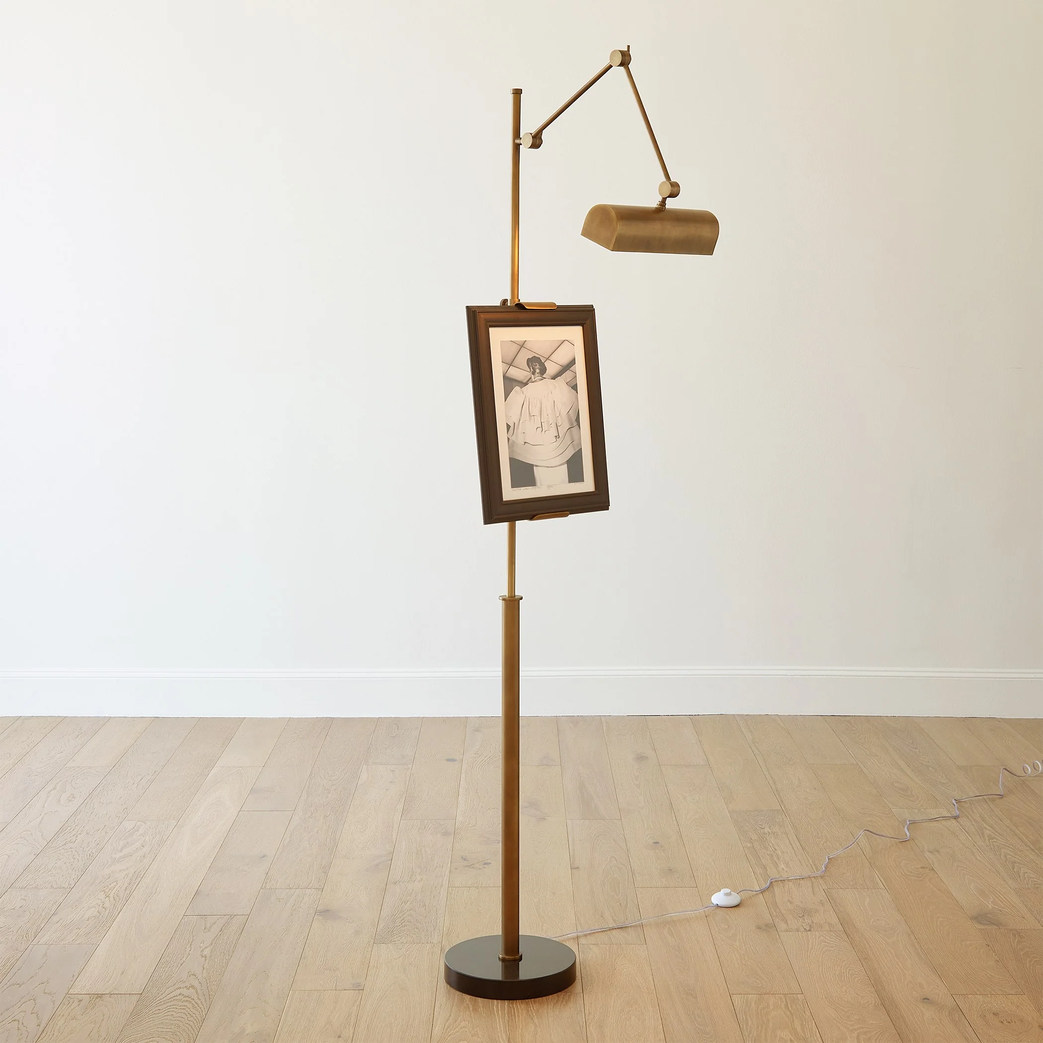 Global Views Brass Display Floor Lamp - Image 9