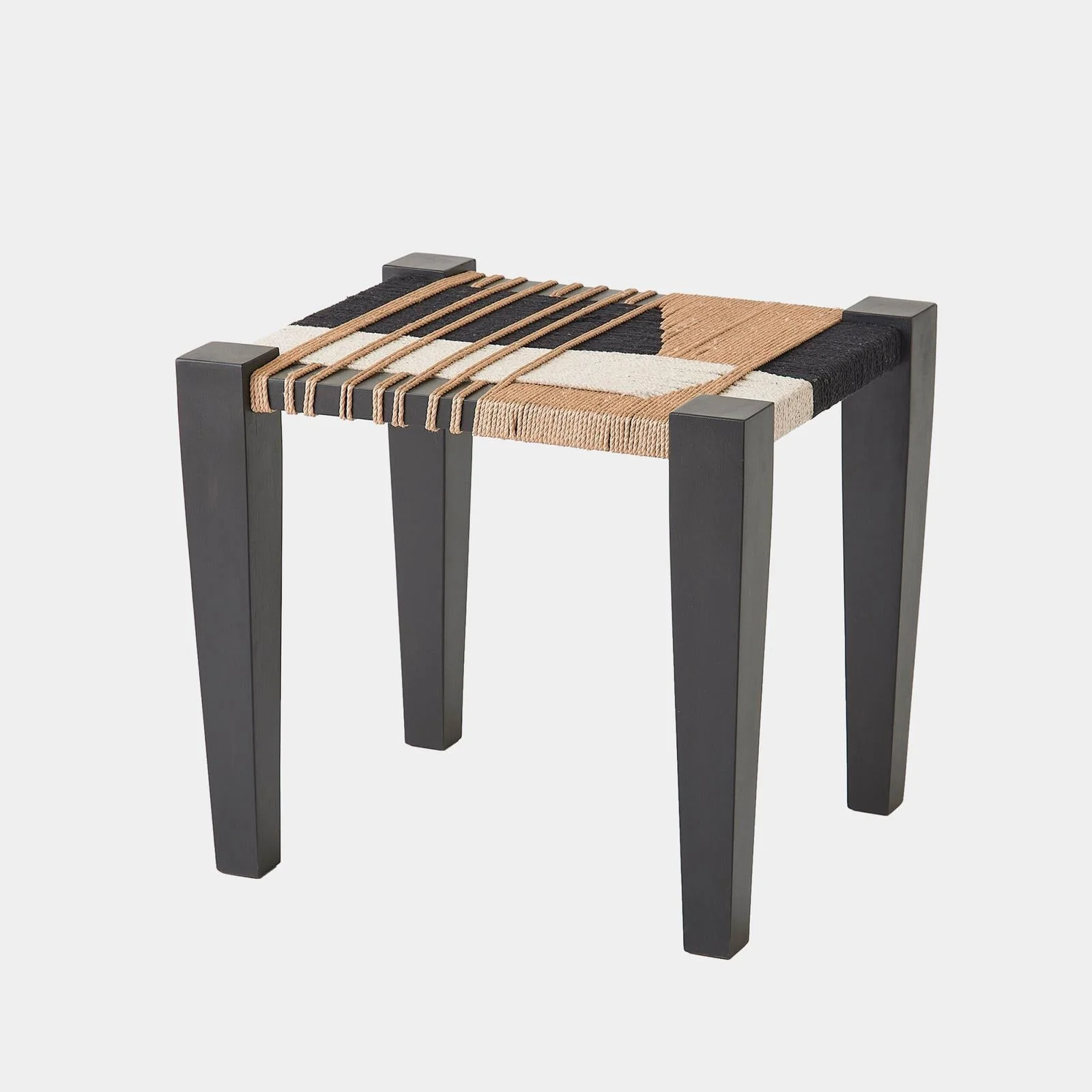 Global Views Fiori Jute Stool - Image 4