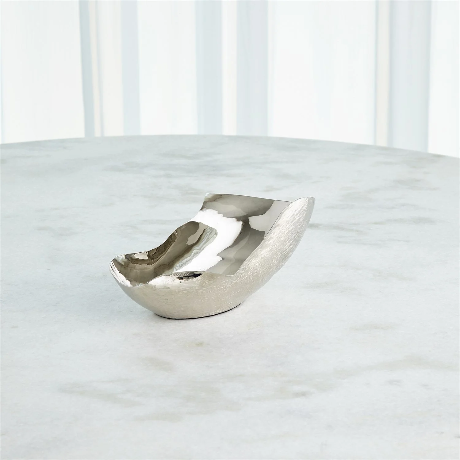 Global Views Nickel Free Form Bowl - Image 9