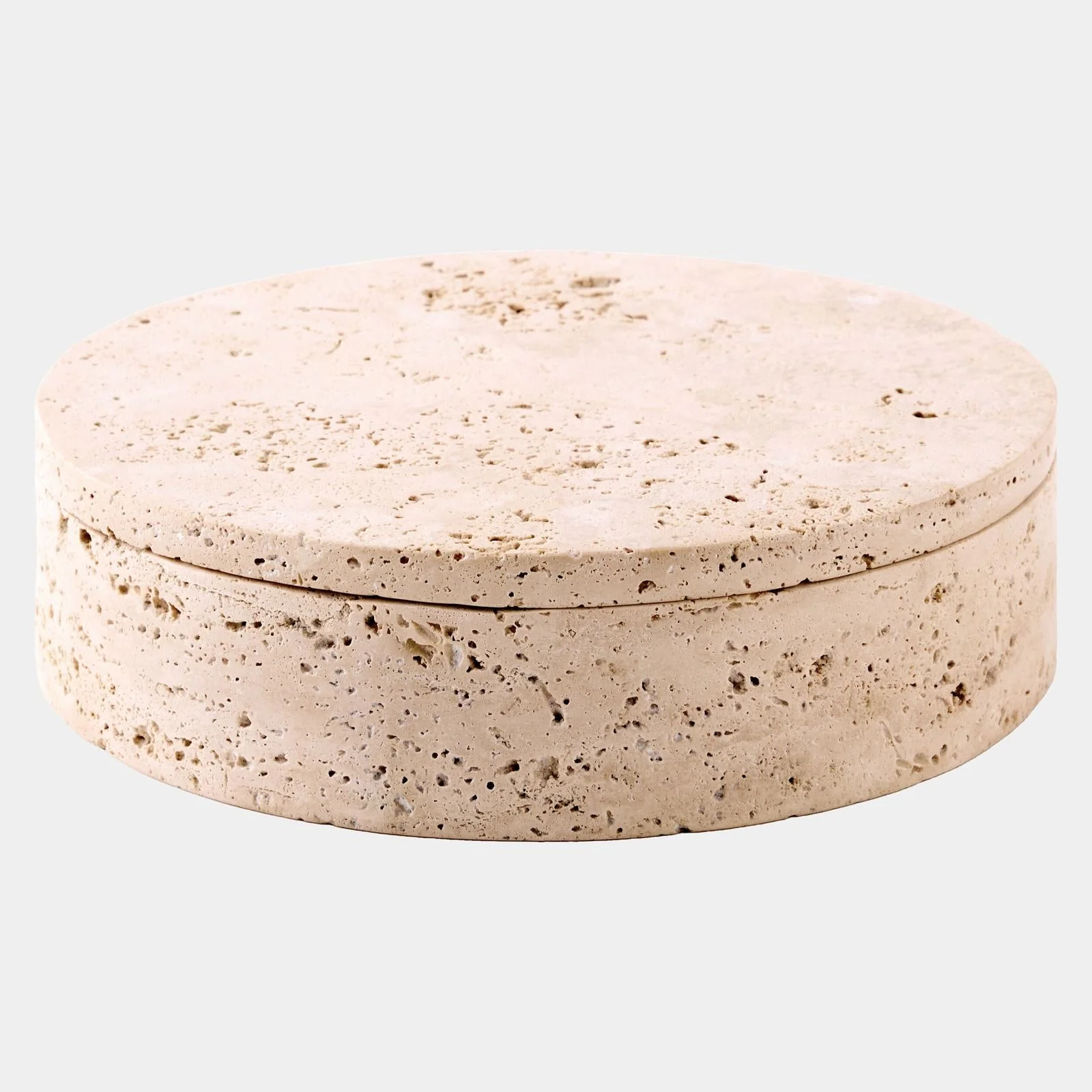 Global Views Girare Travertine Box - Image 3