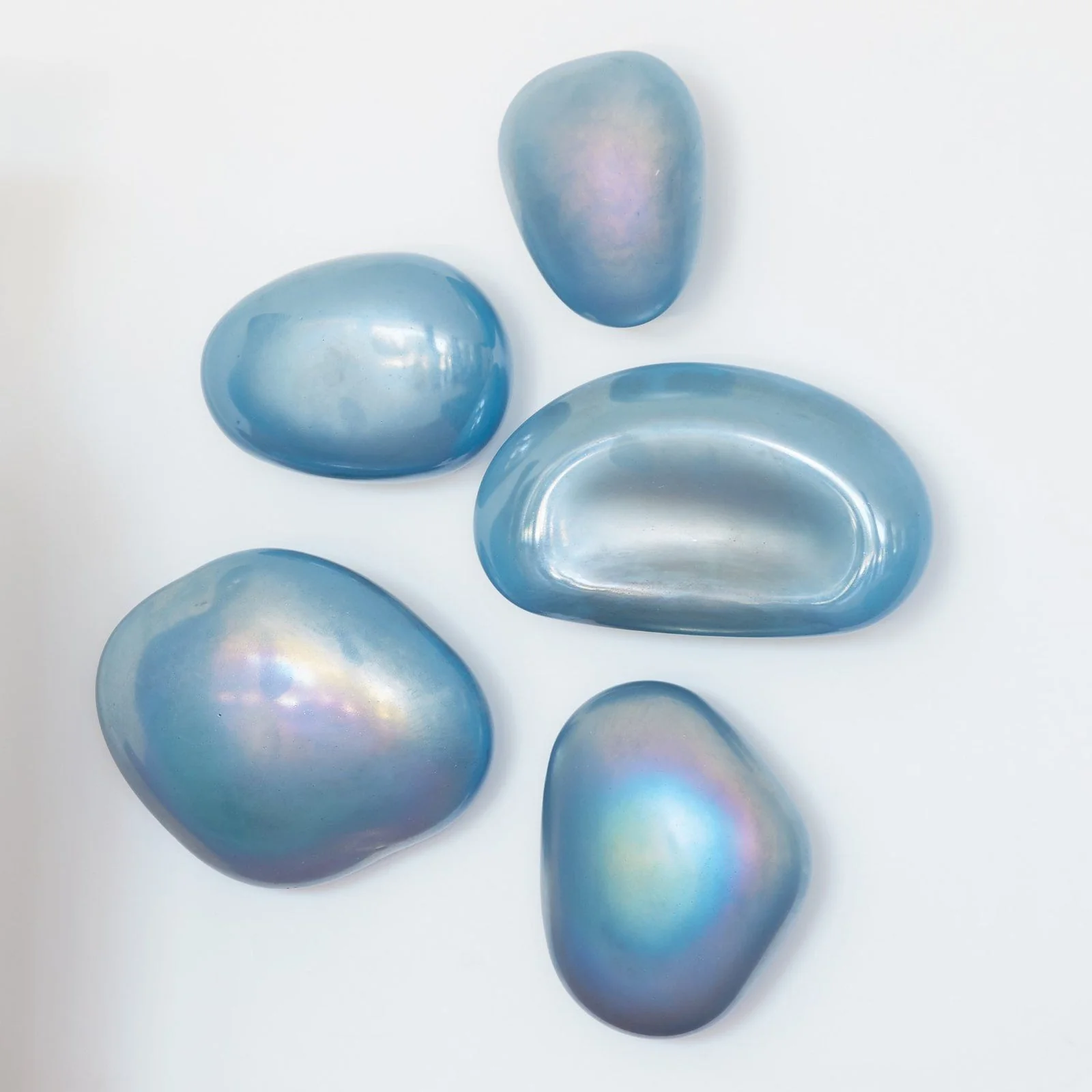 Global Views Glass Wall Gems Set of 5