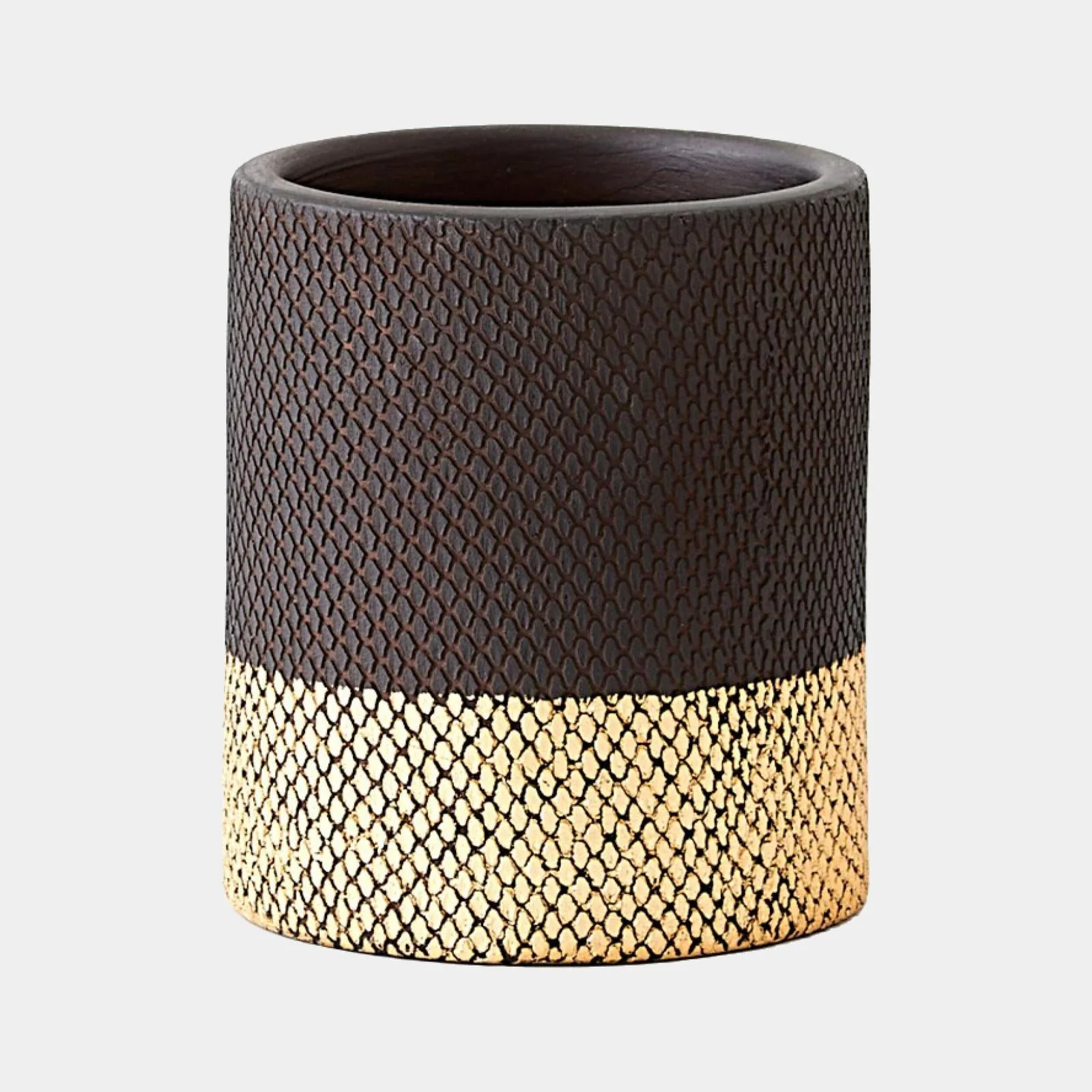 Global Views Java Black and Gold Vase - Image 3