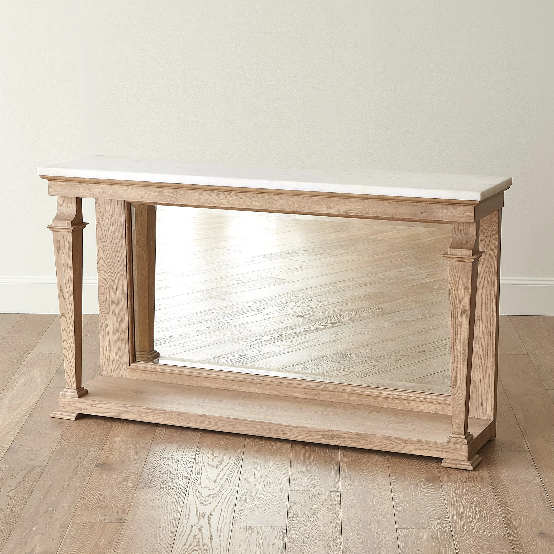Global Views Blackened Oak Josephine Console - Image 3
