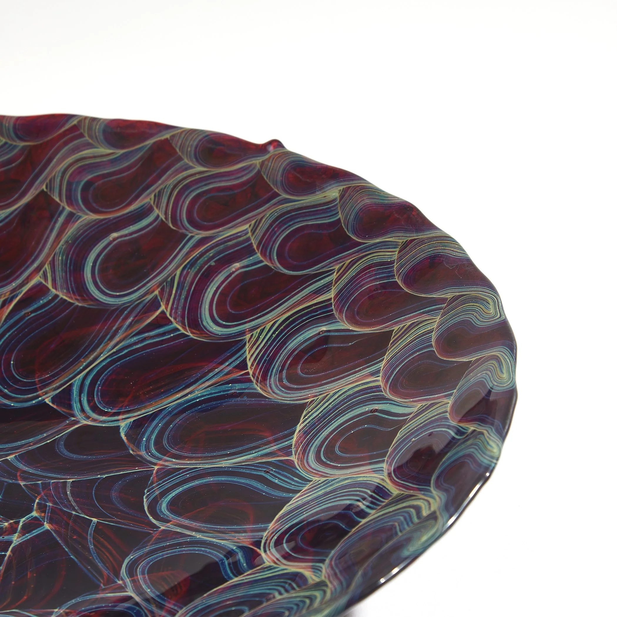 Global Views Plum Kaleidoscope Centerpiece - Image 11