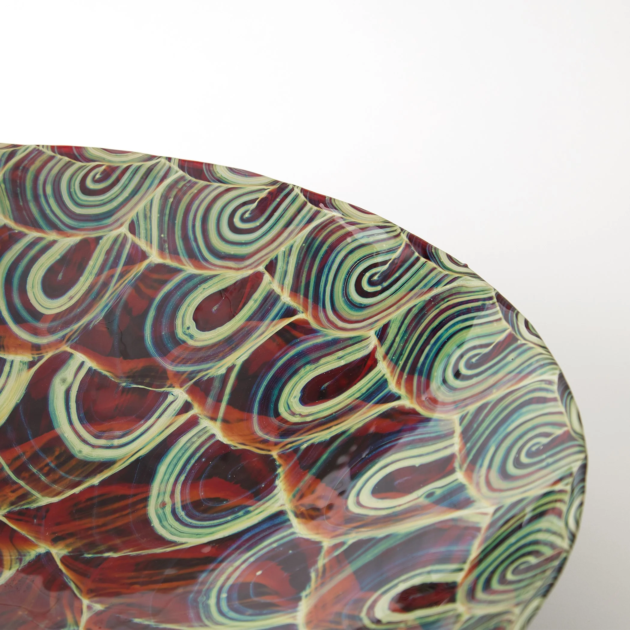 Global Views Plum Kaleidoscope Centerpiece - Image 4